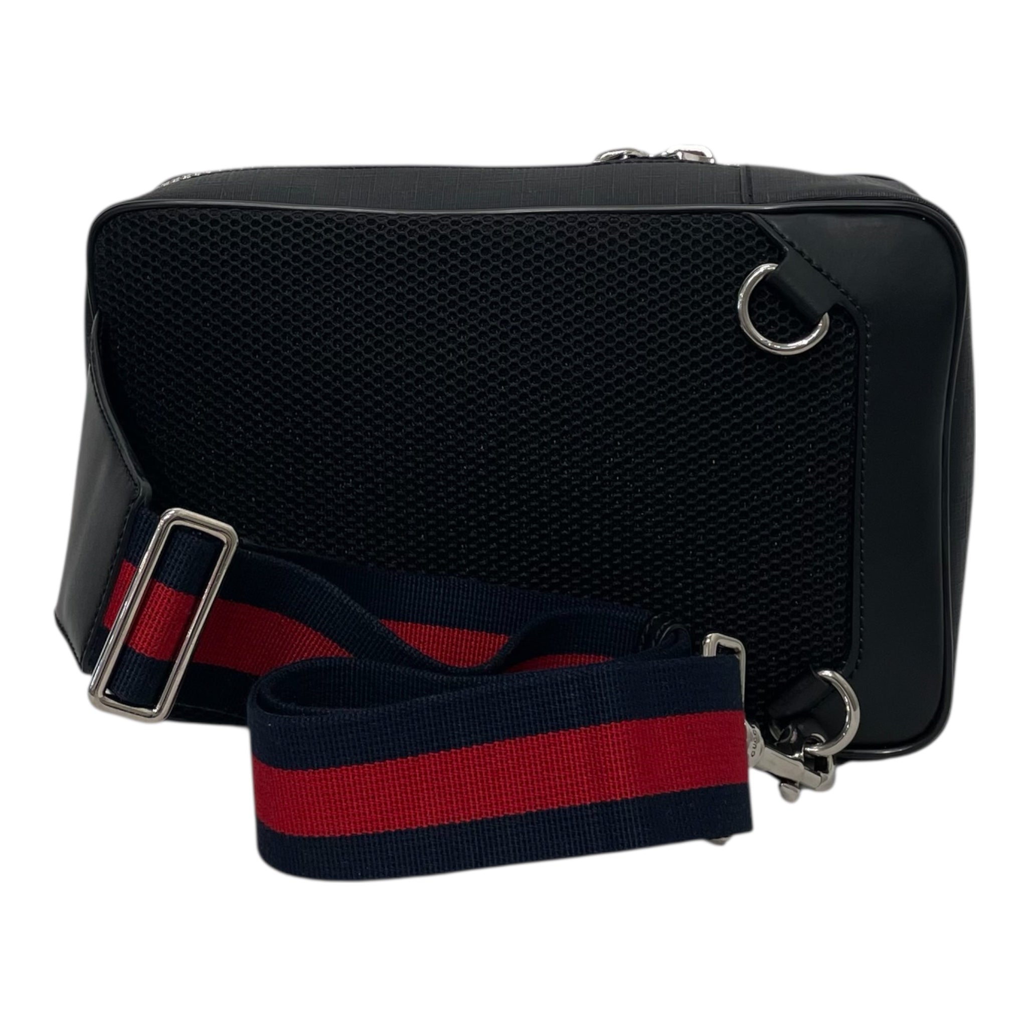 GUCCI/Cross Body Bag/Monogram/BLK/GG SUPREME BELT BAG view 2