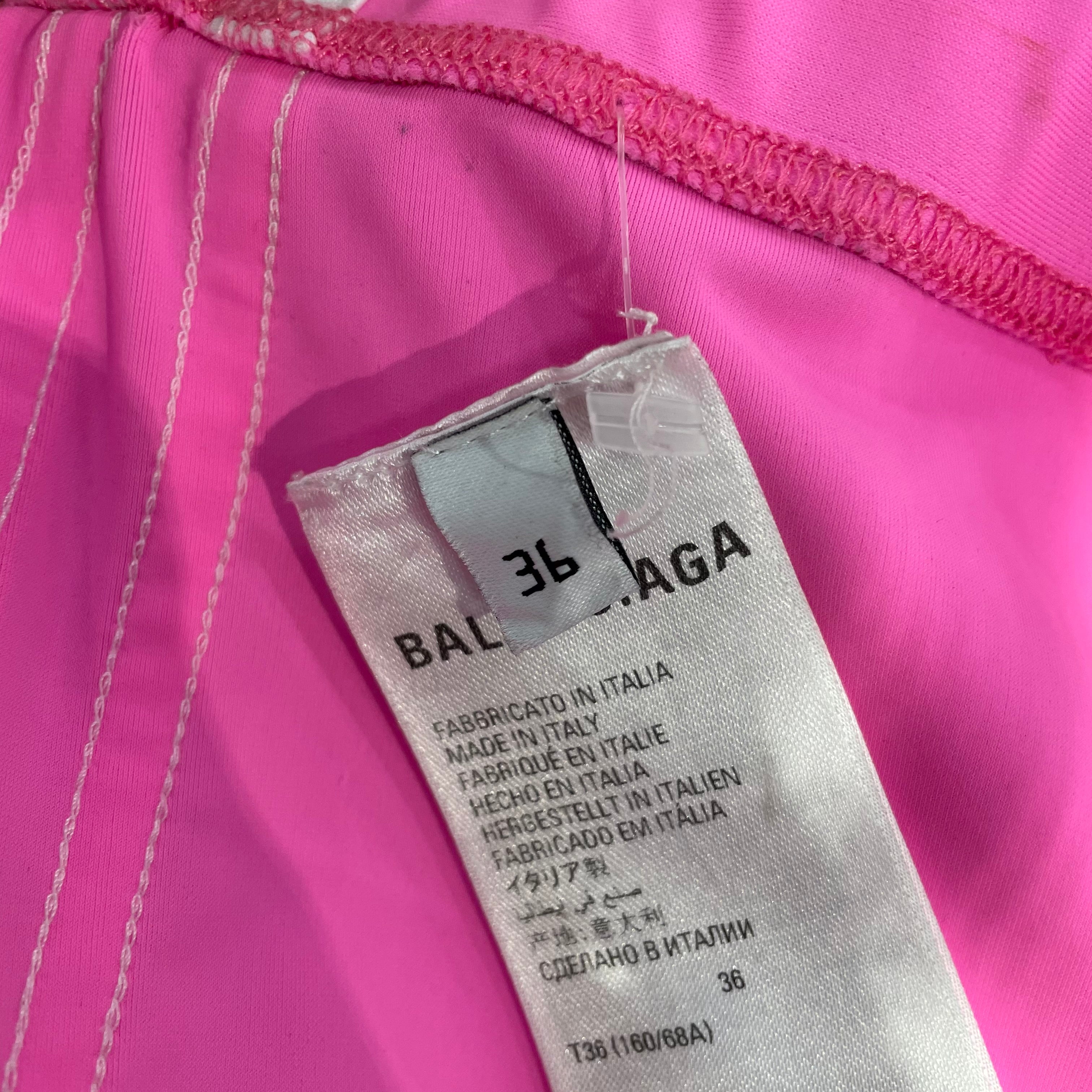 BALENCIAGA/adidas/Bottoms/34/PNK/tights with heel view 5
