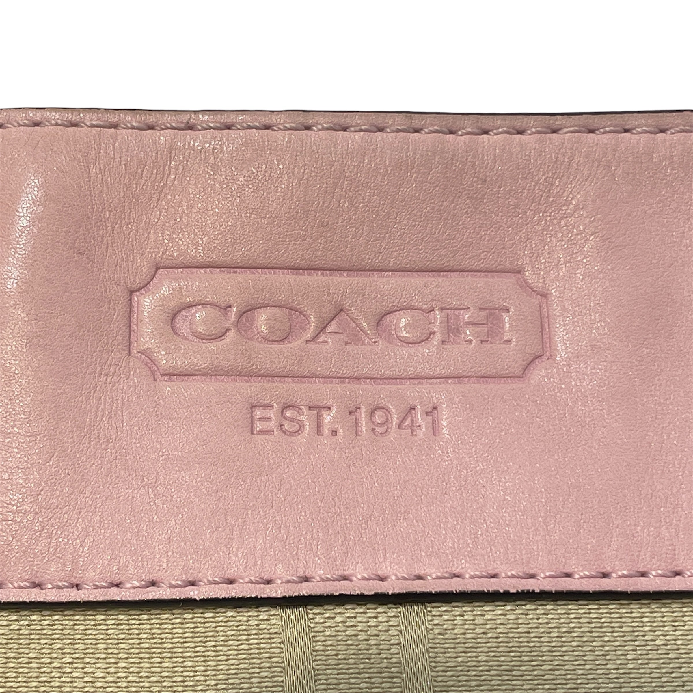COACH/Bag/Monogram/Leather/MLT/Zoe Shoulder Bag view 5