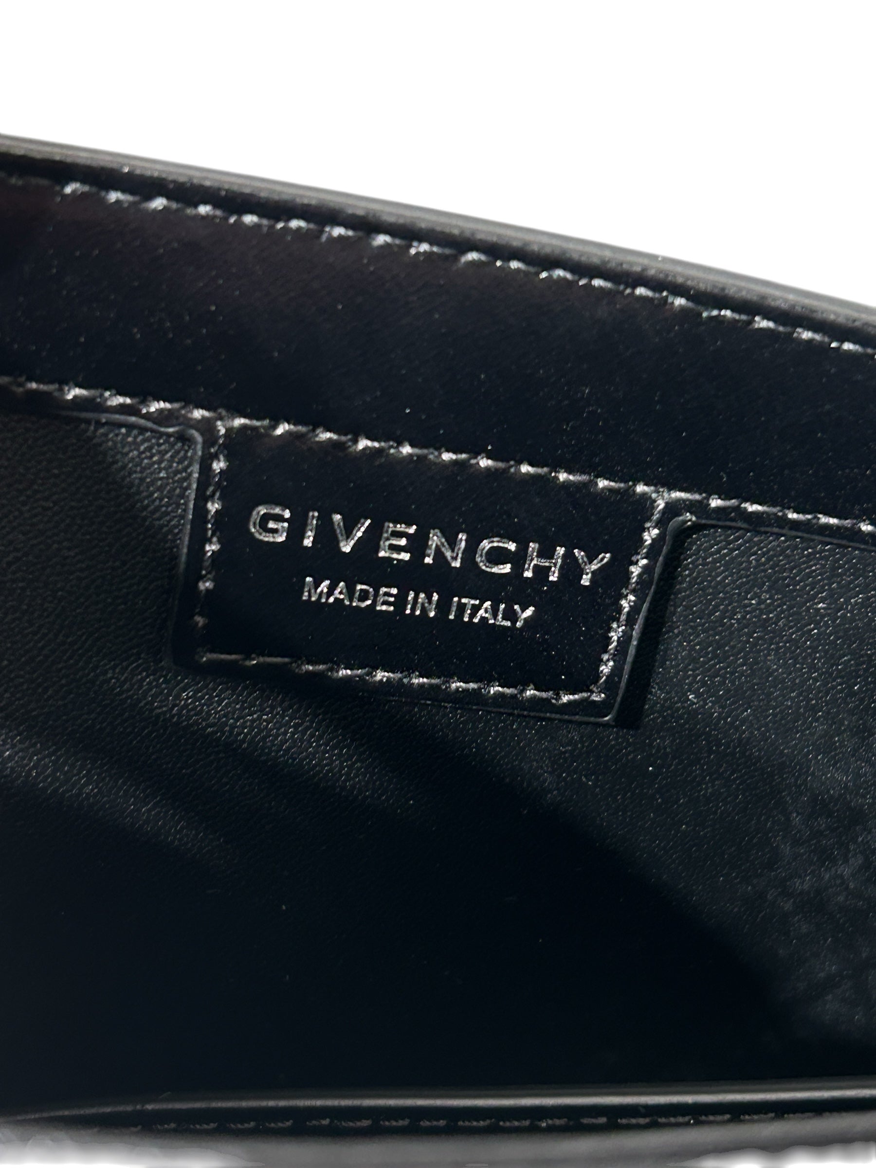 GIVENCHY/Bag/Leather/BLK/V CUT OUT SHOULDER BAG view 5