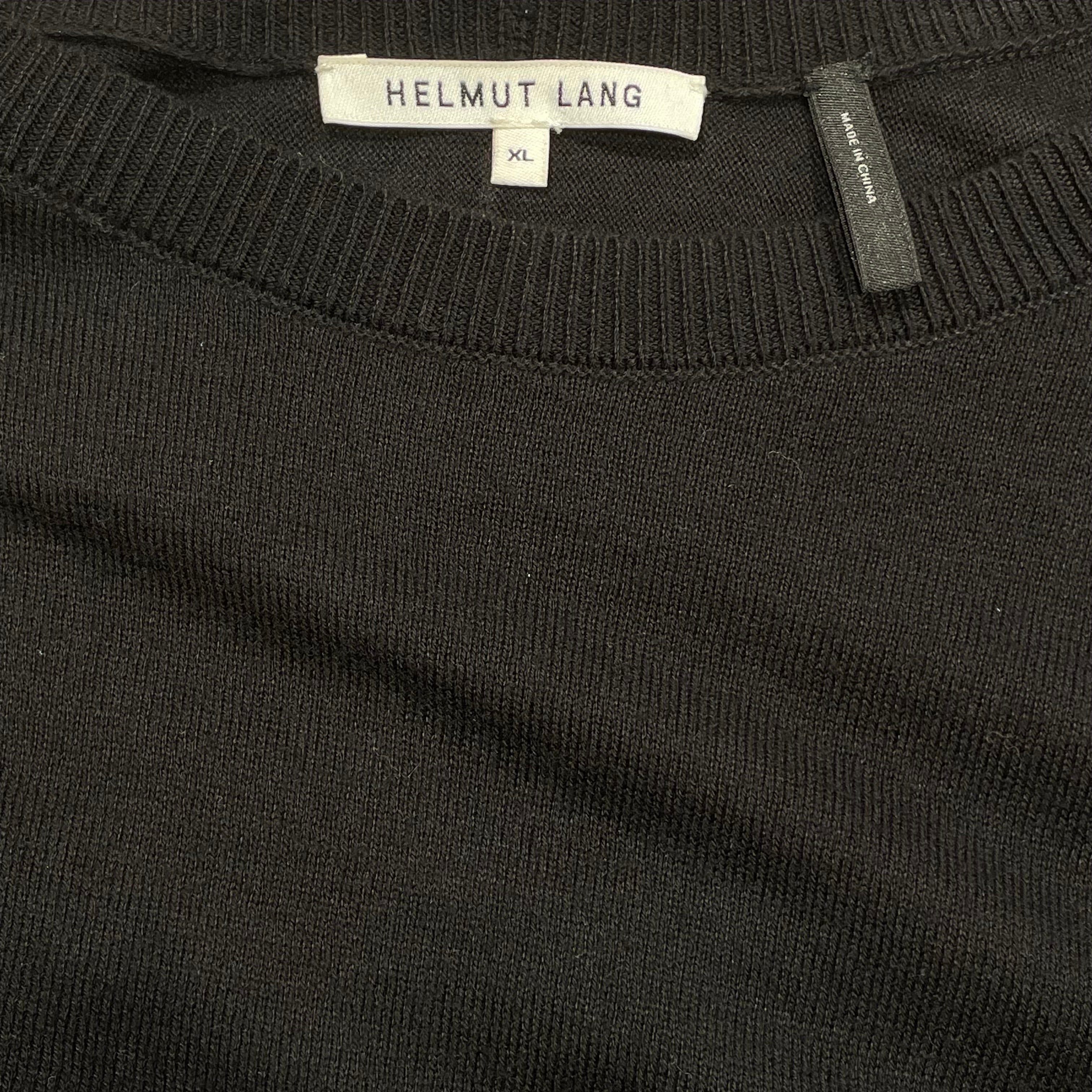 Helmut Lang/Sweater/XL/Wool/BLK/ view 3