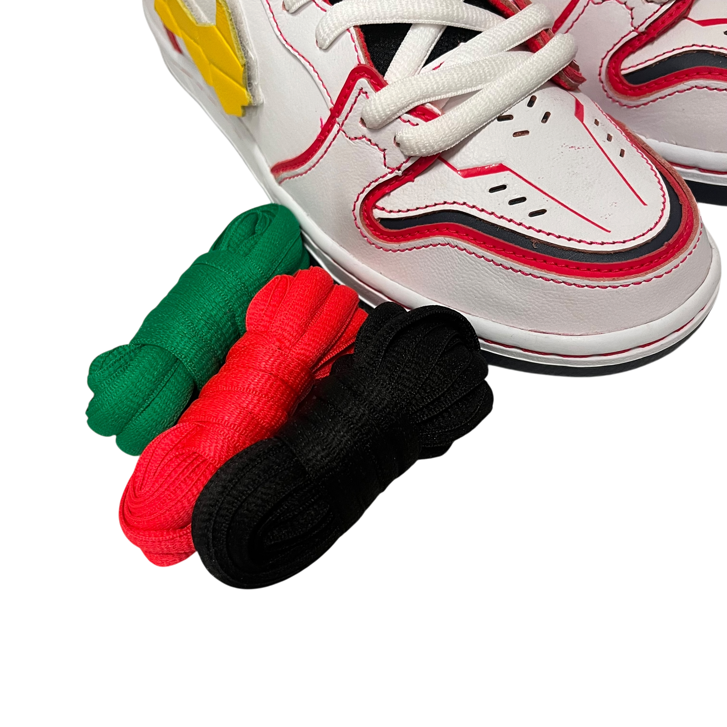 NIKE SB/Hi-Sneakers/US 8/Leather/WHT/sb unicorn view 7