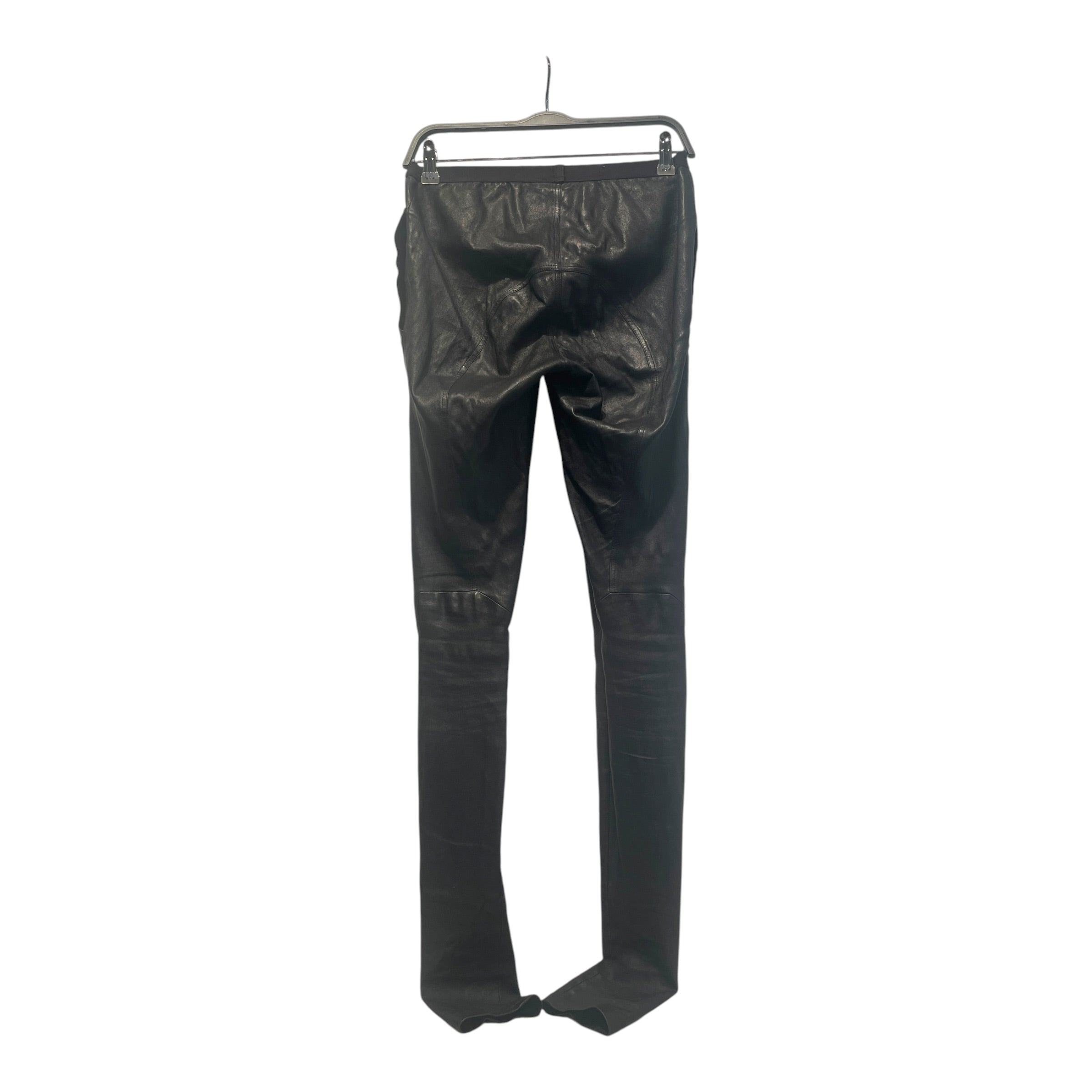 Rick Owens/Skinny Pants/4/Lambskin/BLK/S/S 23 Biker Leggings view 2