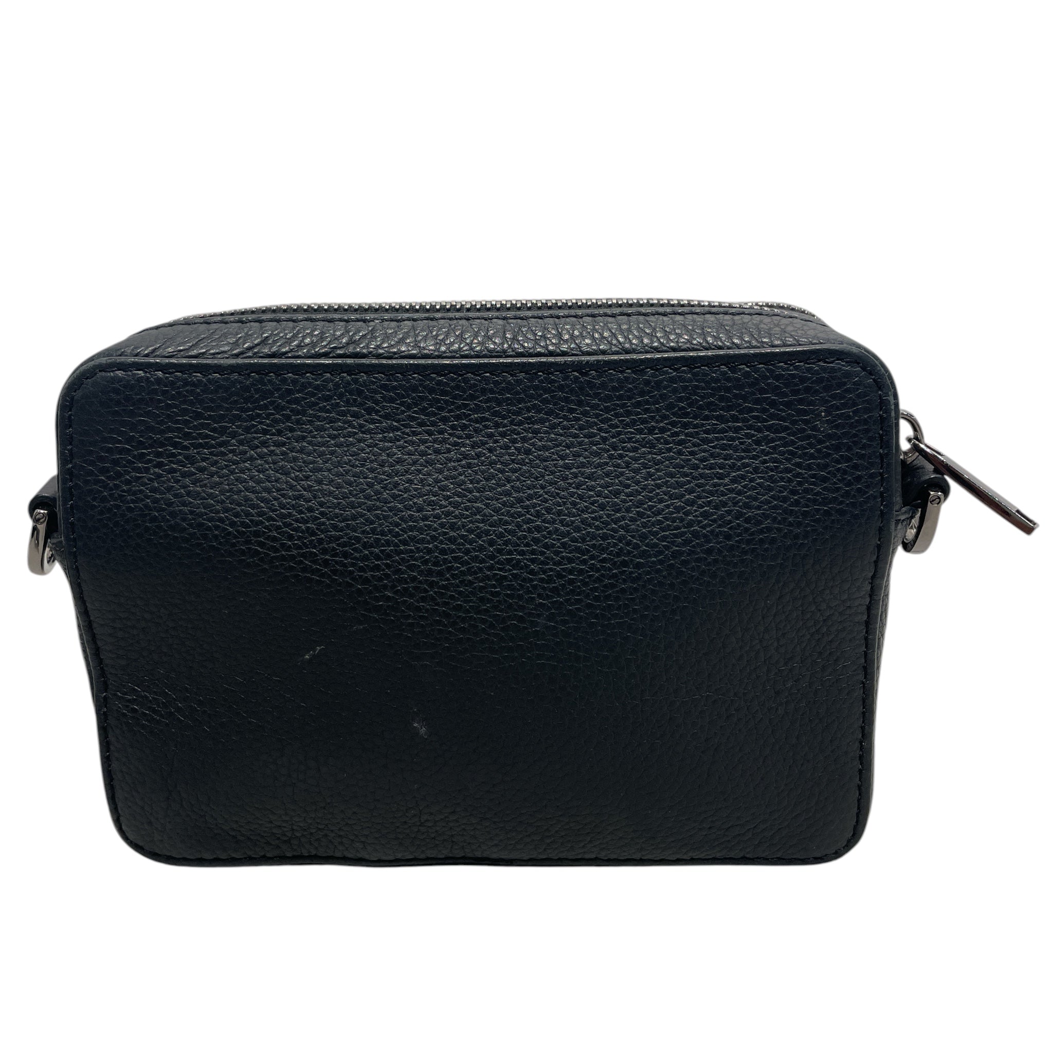 Christian Dior/Cross Body Bag/Leather/BLK/2 way clutch view 4