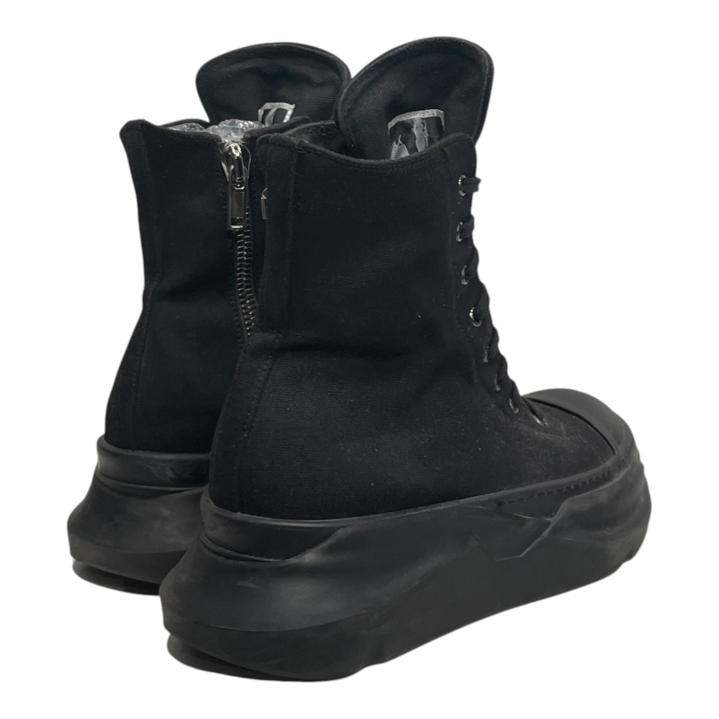 Rick Owens/Hi-Sneakers/EU 41/Leather/BLK/ABSTRACT RAMONE view 2