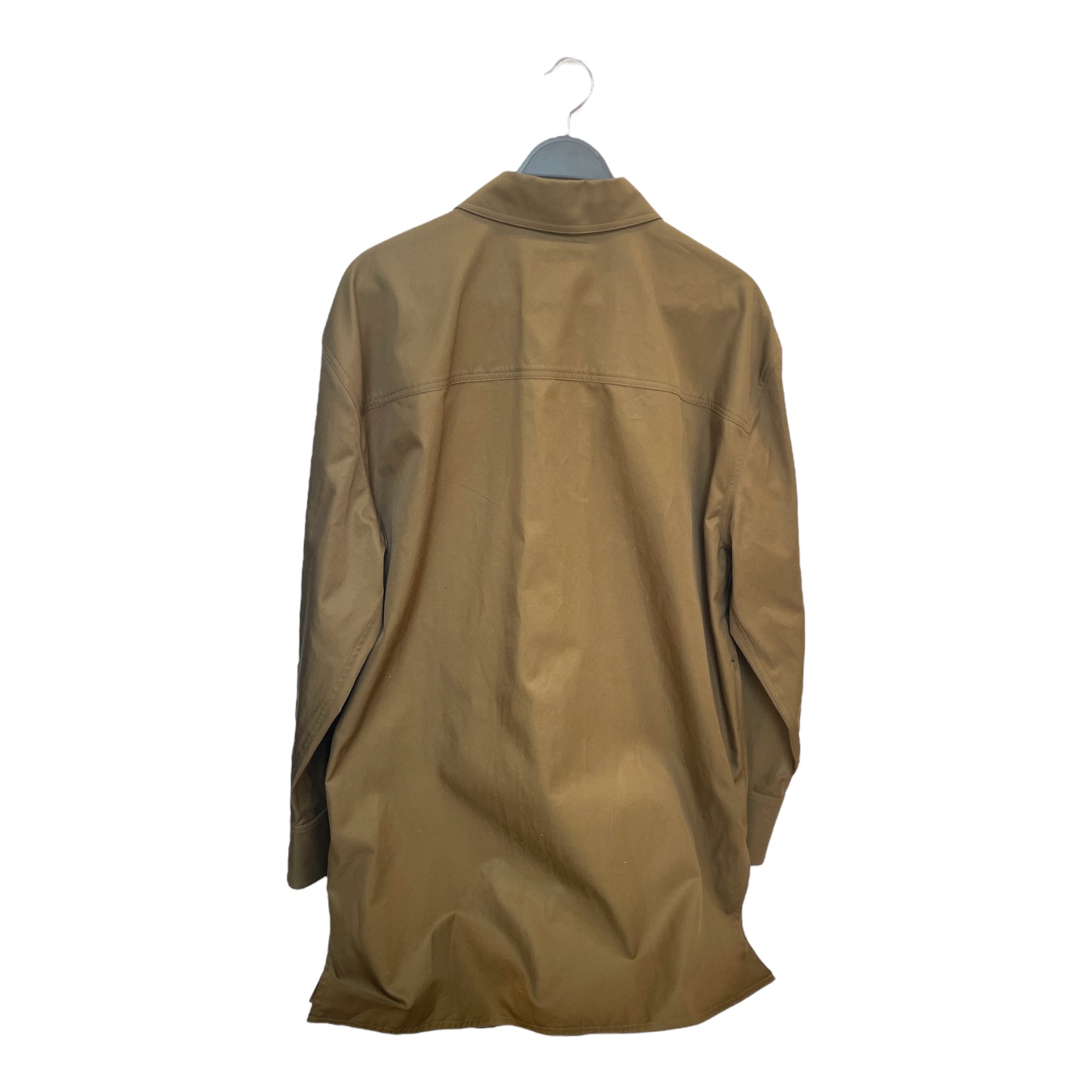 SAINT LAURENT/LS Shirt/L/Cotton/GRN/SAINT LAURENT SAHARIENNE COAT view 2