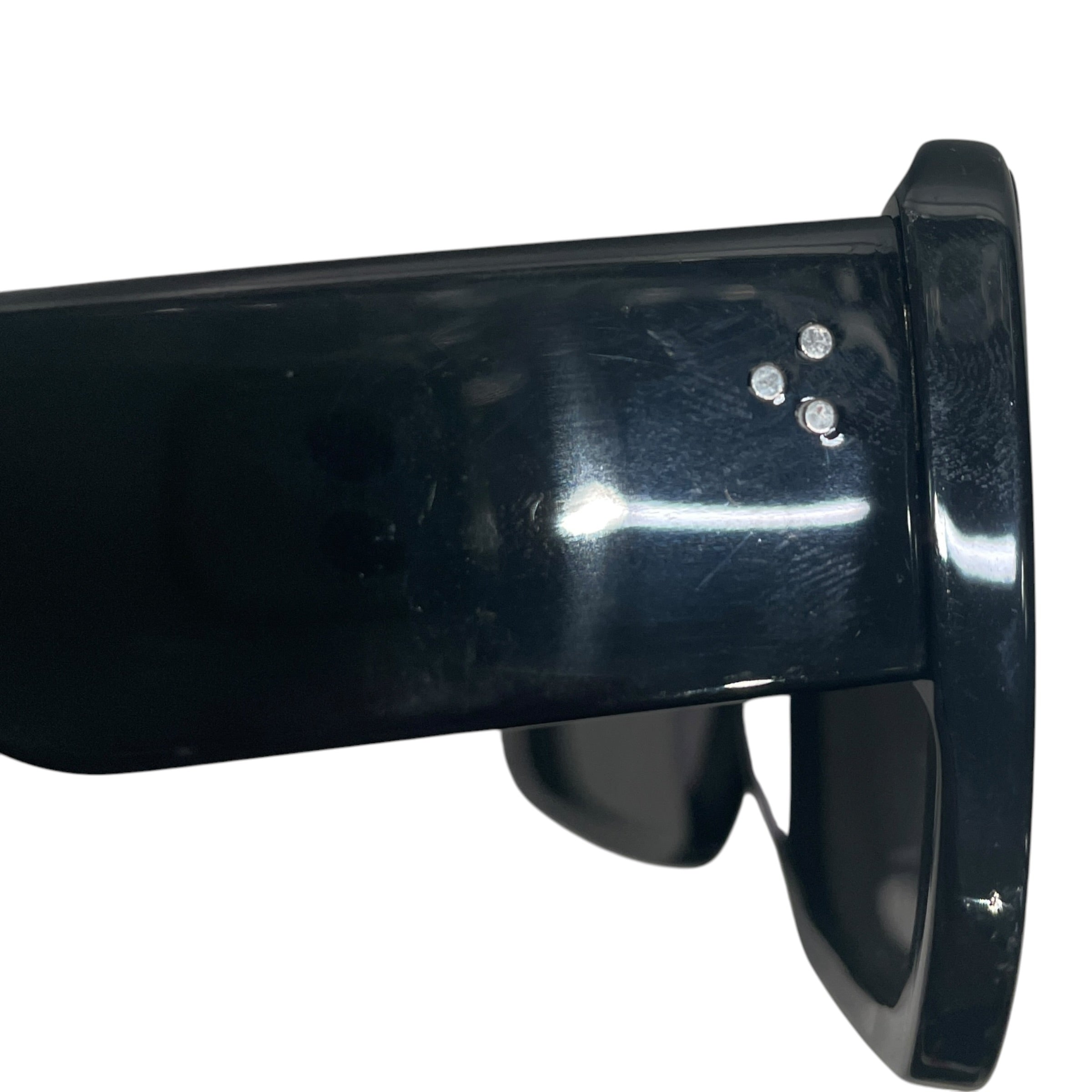 Rick Owens/Sunglasses/Celluloid/BLK/DOCUMENTA 57-13-145 view 3