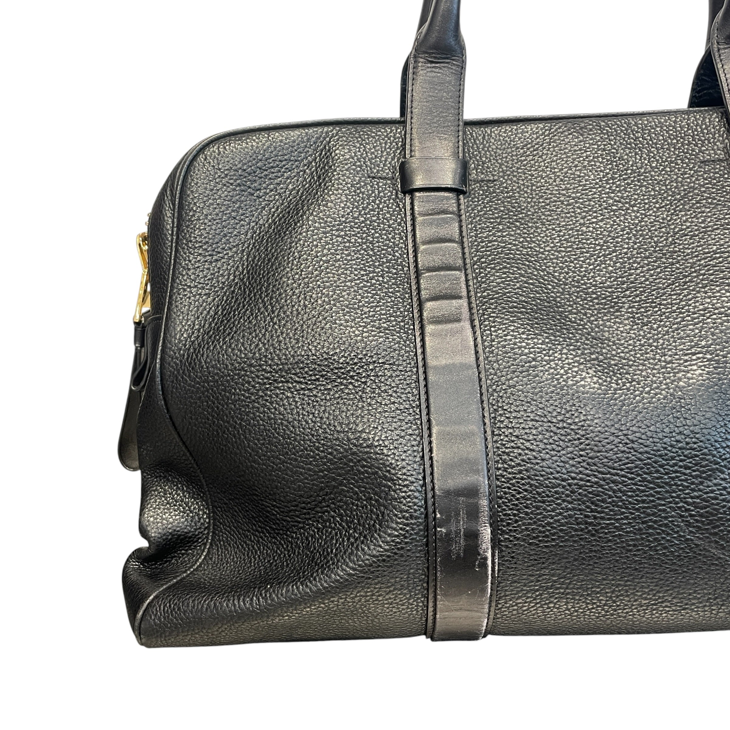 TOM FORD/Bag/Leather/BLK/BREIFCASE GOLD ZIPPER view 9