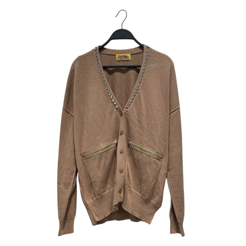 HYSTERIC GLAMOUR/Cardigan/FREE/Beige/Cotton/01213ND01