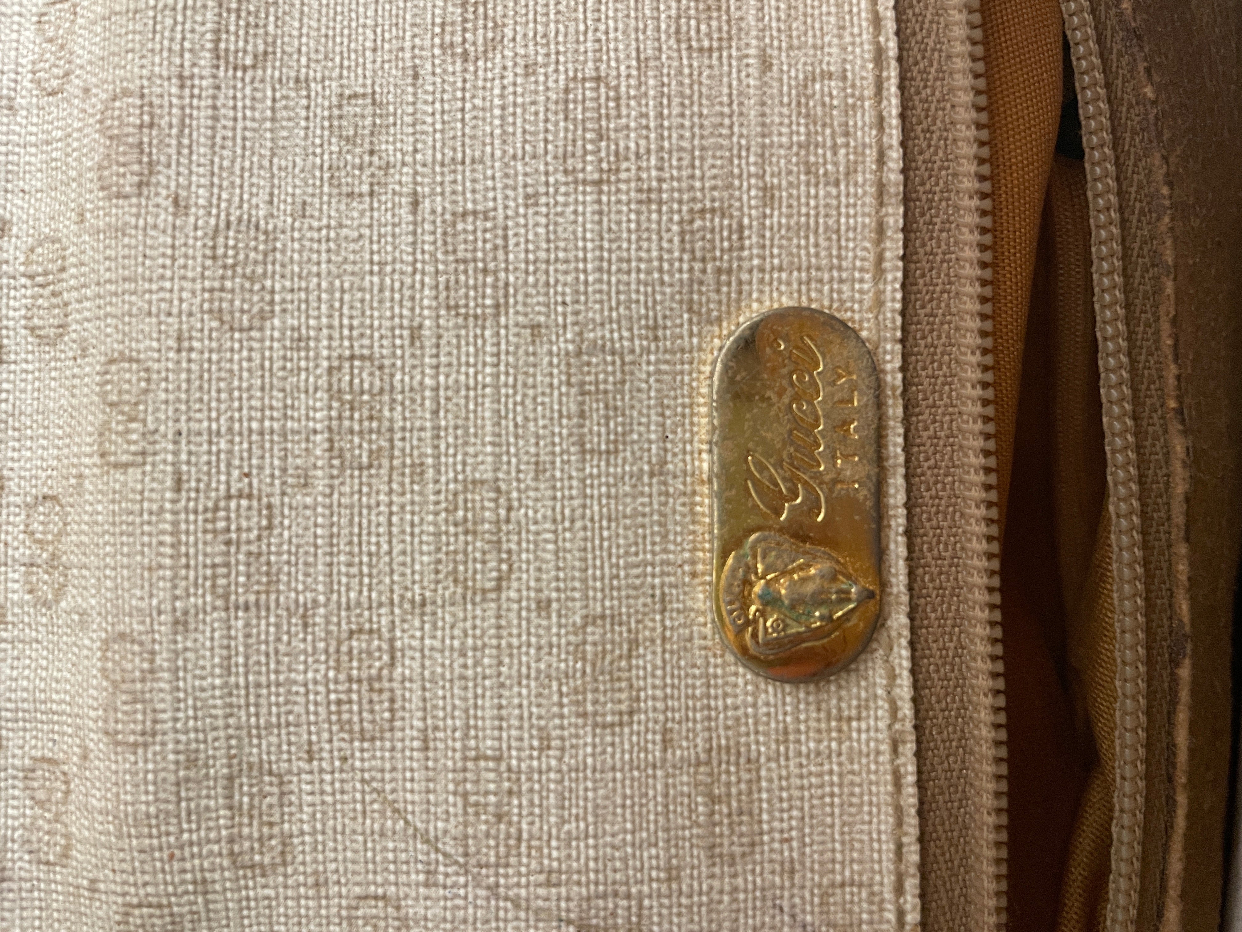 GUCCI/Bag/Monogram/Leather/BEG/VINTAGE GG MONOGRAM view 3