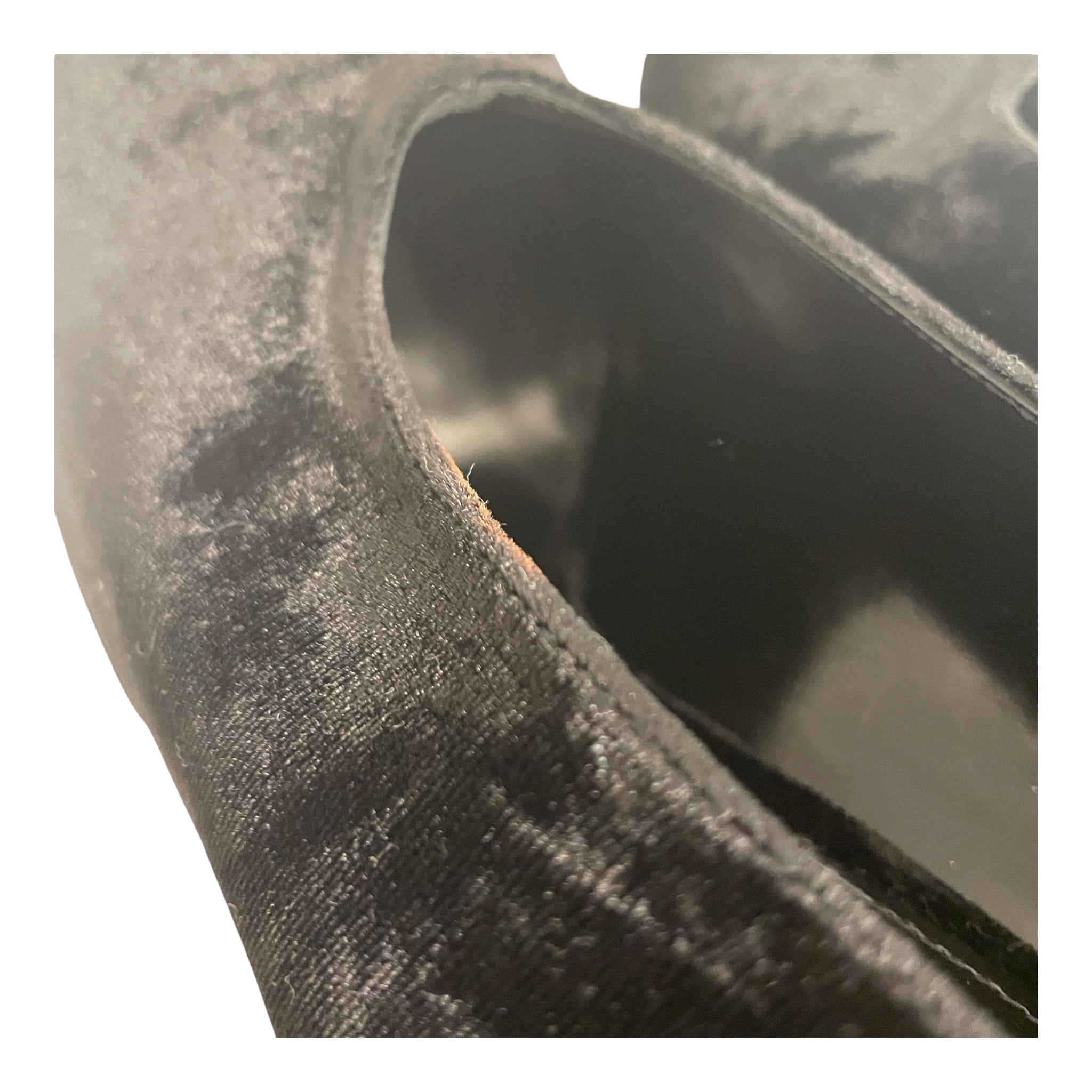 RETROFETE/Heels/EU 41/Leather/BLK/V-Tip/VELVET view 5