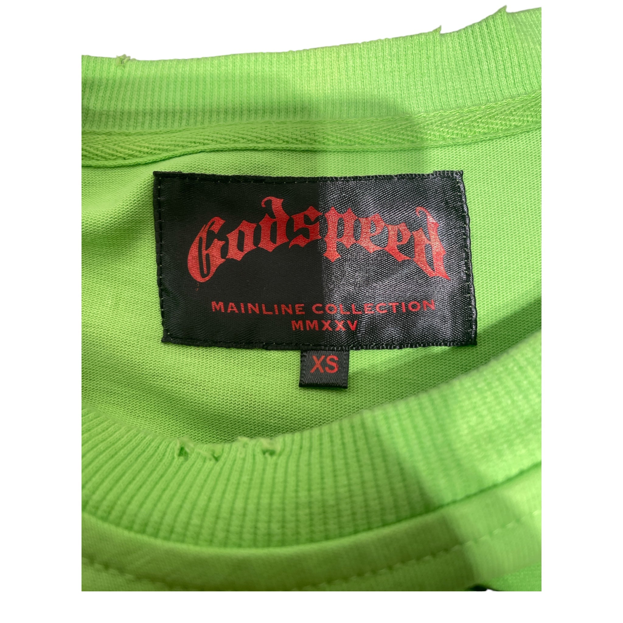 GODSPEED NEW YORK/T-Shirt/XS/Cotton/BLK/Graphic/Mankind vs. AI Tee view 3