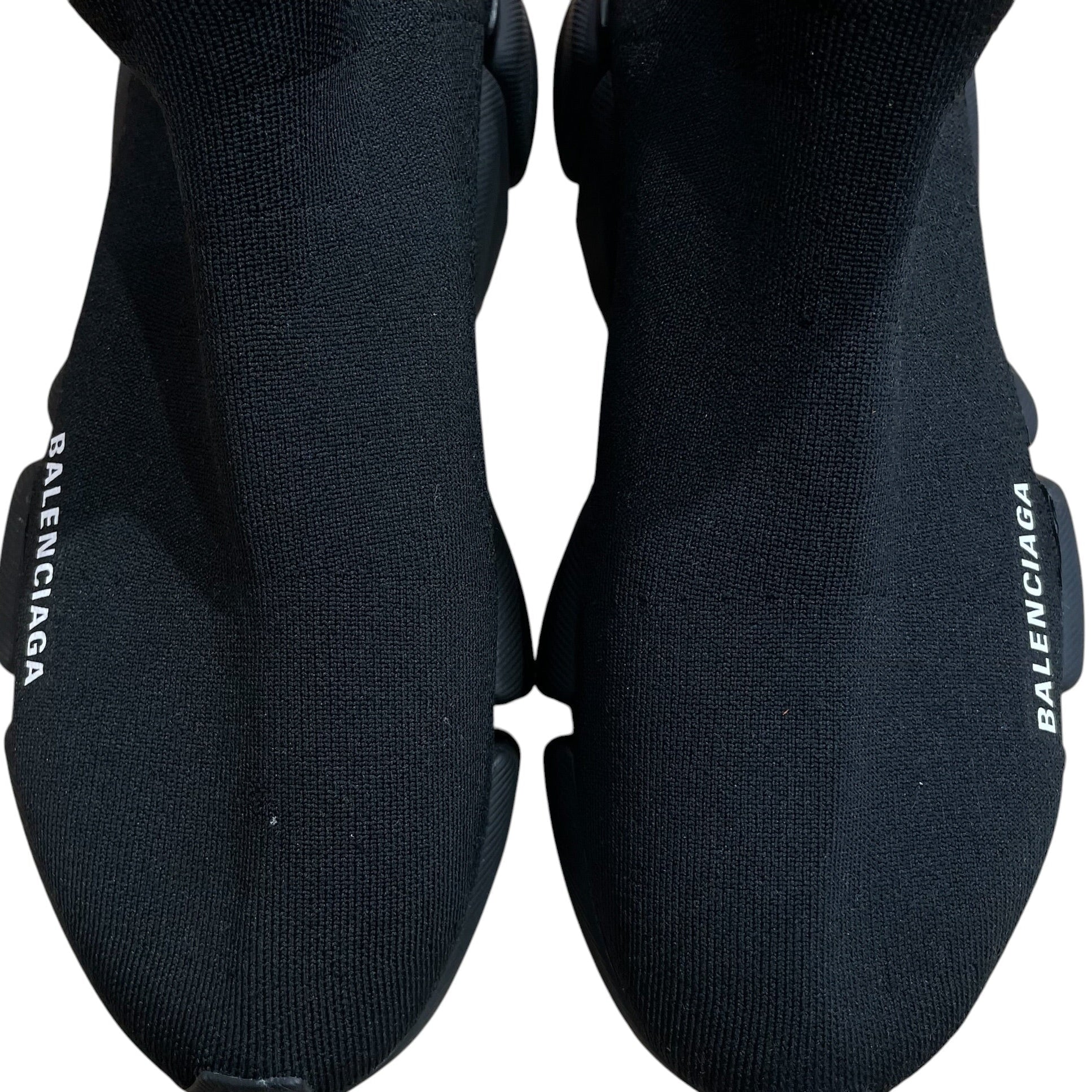 BALENCIAGA/Hi-Sneakers/US 6/BLK/SPEED KNIT TRAINERS view 6