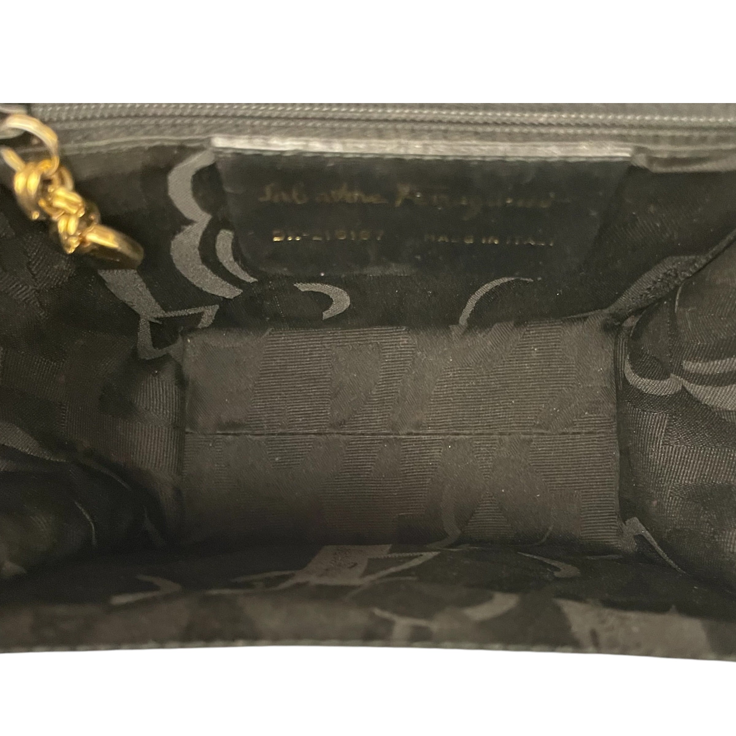Salvatore Ferragamo/Bag/BLK/HAND BAG view 4