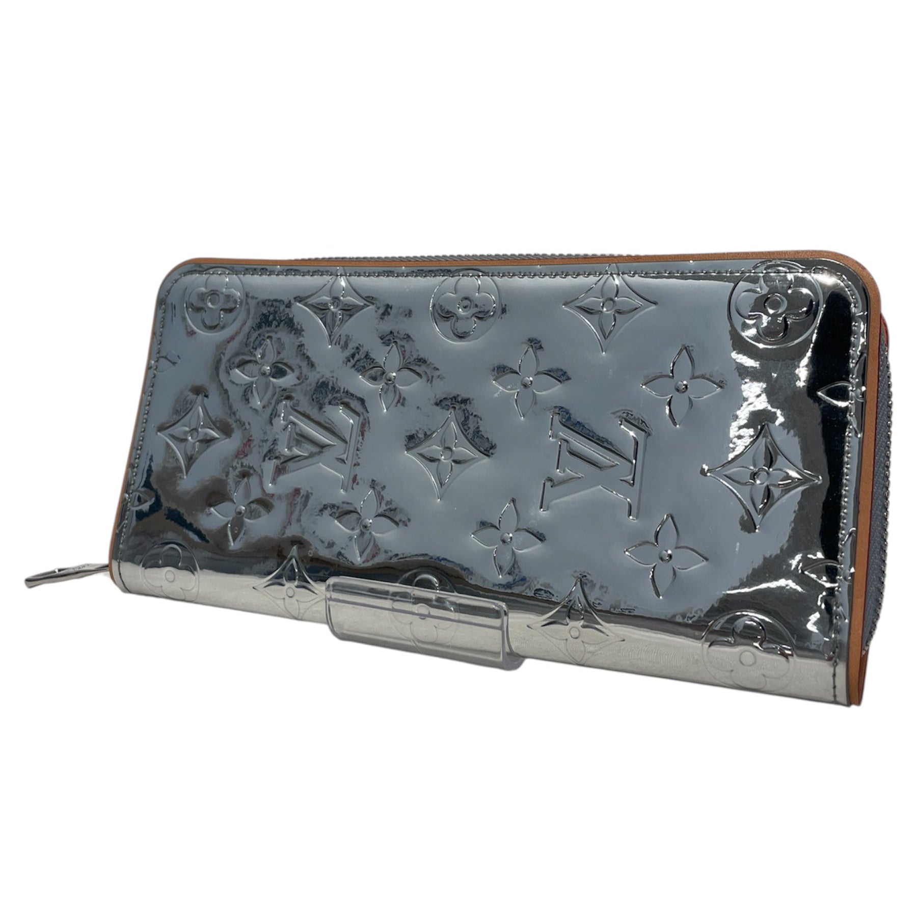 LOUIS VUITTON/Long Wallet/L/Monogram/SLV/Mirror Zippy view 1