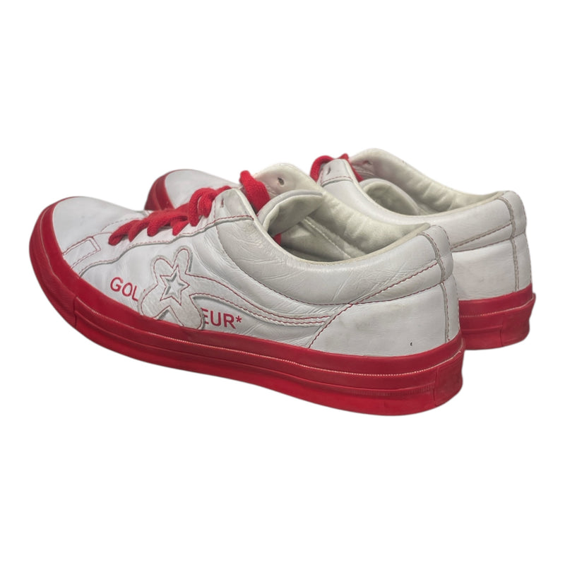 CONVERSE/Low-Sneakers/US 10.5/Leather/WHT/