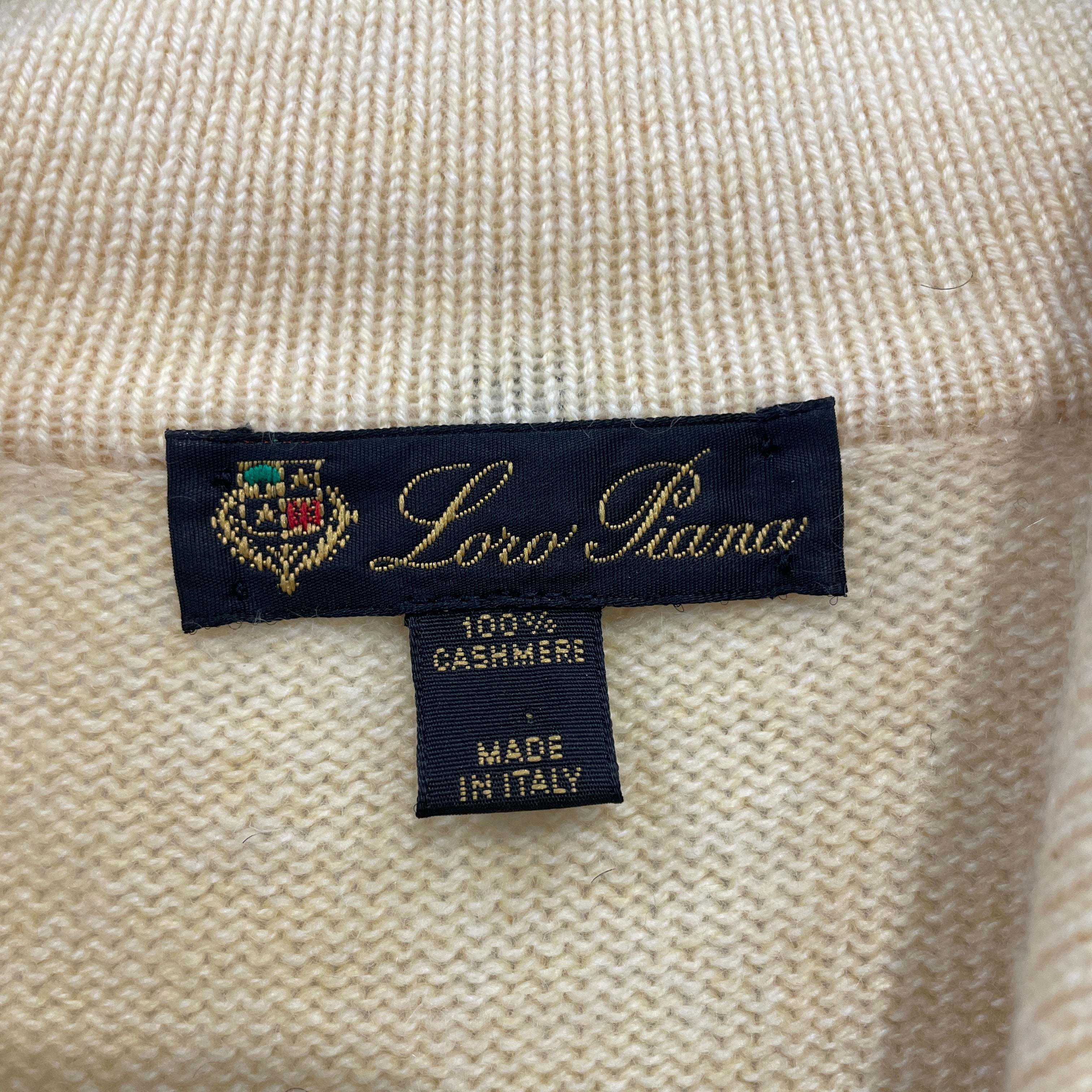 Loro Piana/Sweater/56/Cashmere/YEL/CASHMERE YLLW LS SWEATER view 3