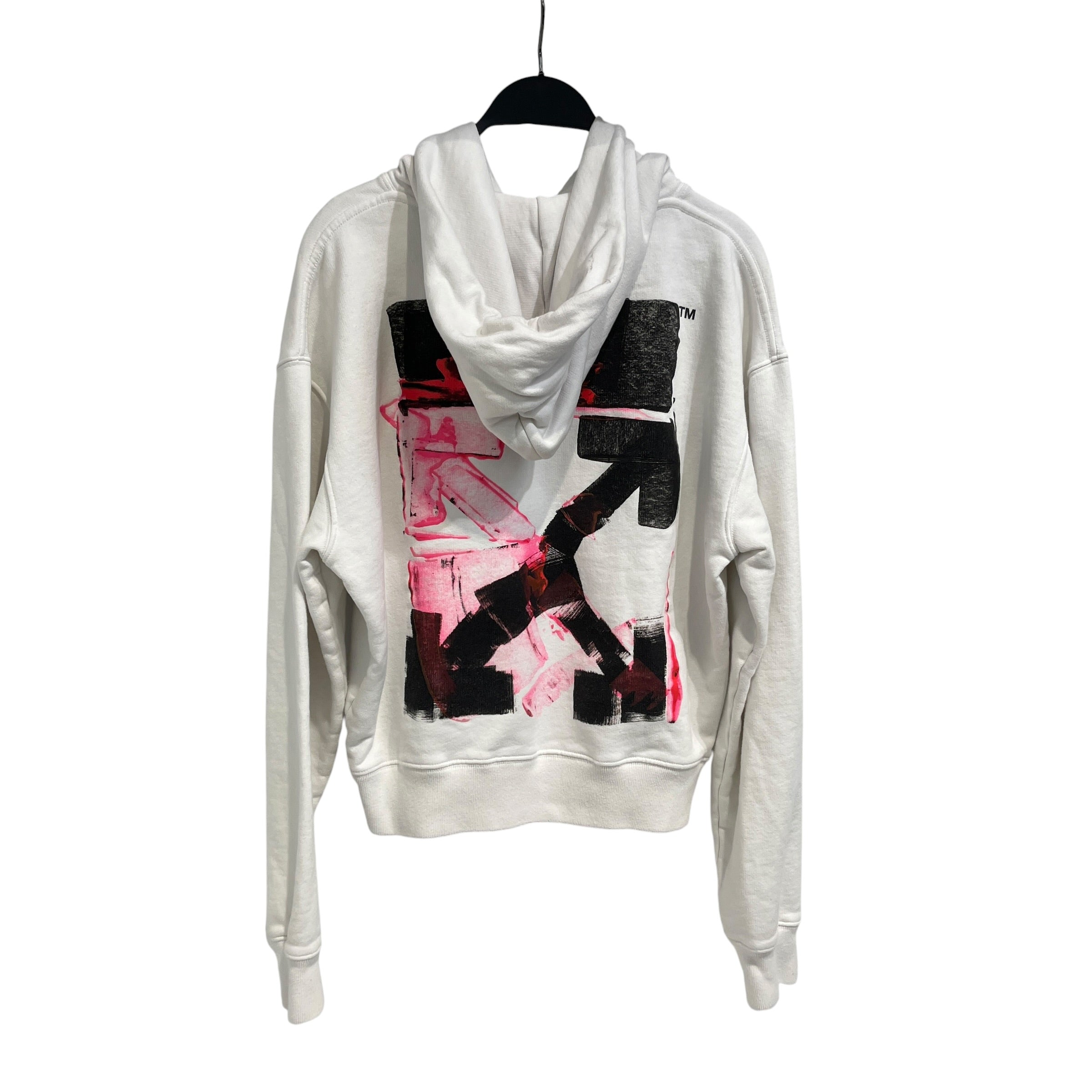 OFF-WHITE/Sweatshirt/XS/Cotton/WHT/Acrylic Arrow view 2