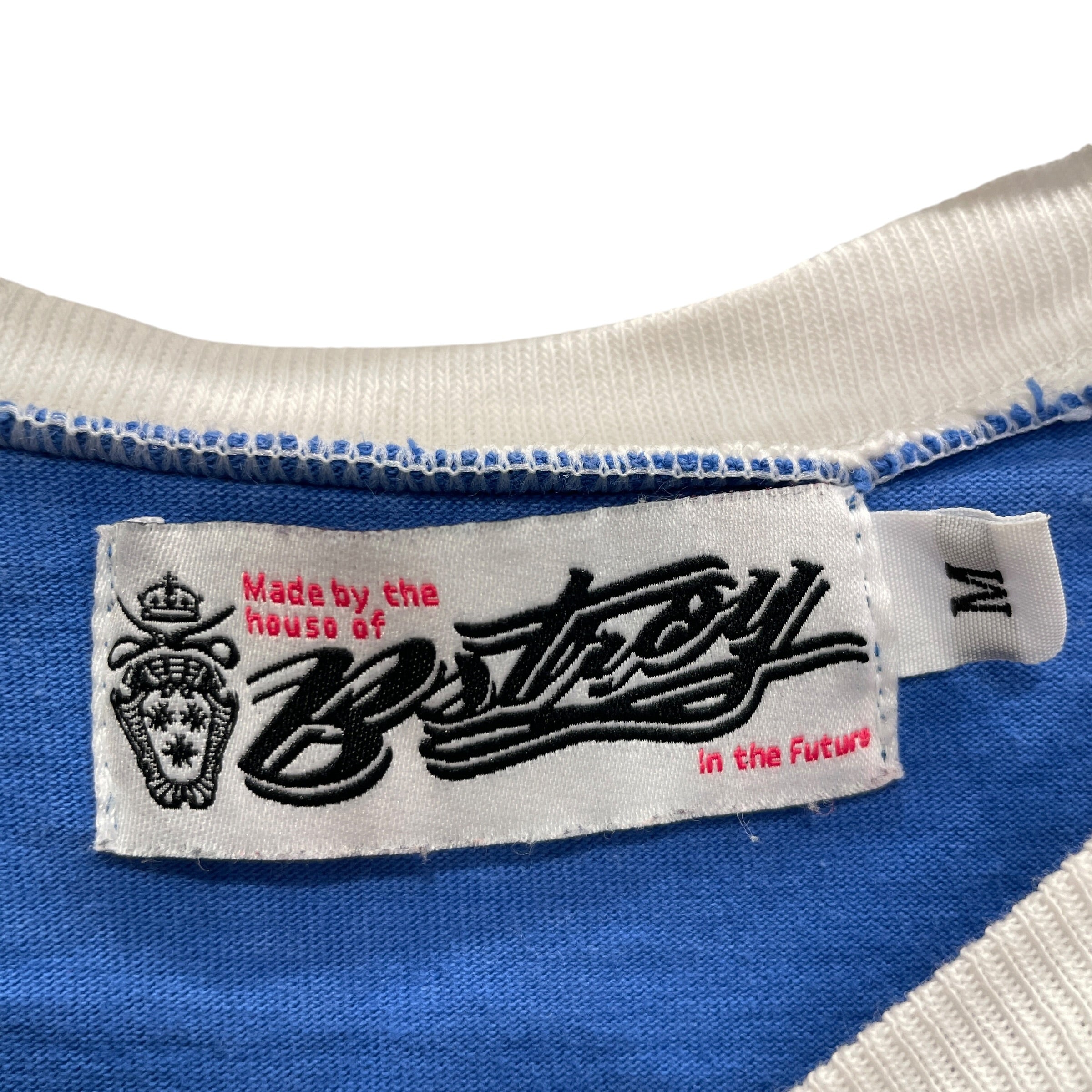 BSTROY/T-Shirt/M/Cotton/BLU/Graphic/(b). T SHIRT view 3