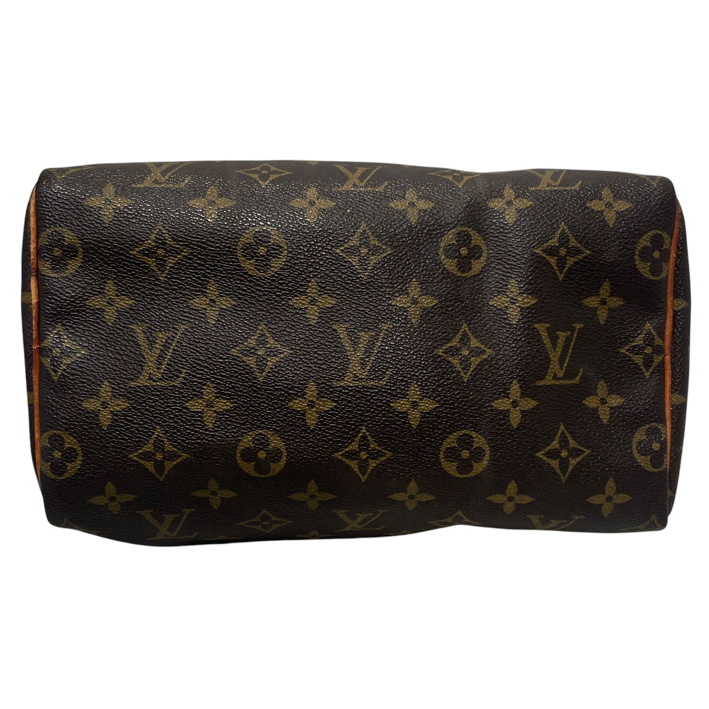 LOUIS VUITTON/Hand Bag/Monogram/Leather/BRW/Speedy 30 view 3