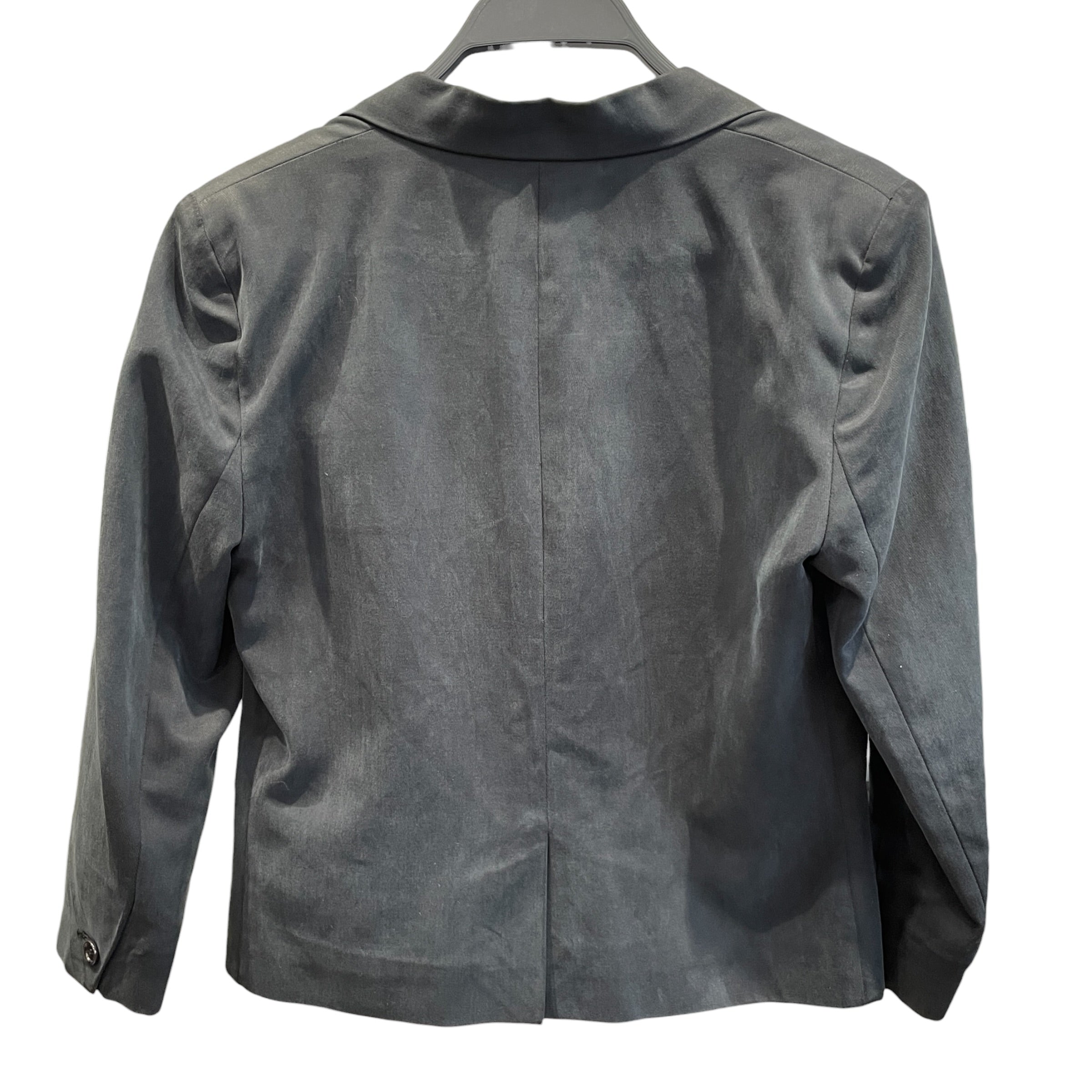 ISABEL MARANT ETOILE/Tailored Jkt/38/Cotton/BLK/v button cropped blazer view 2