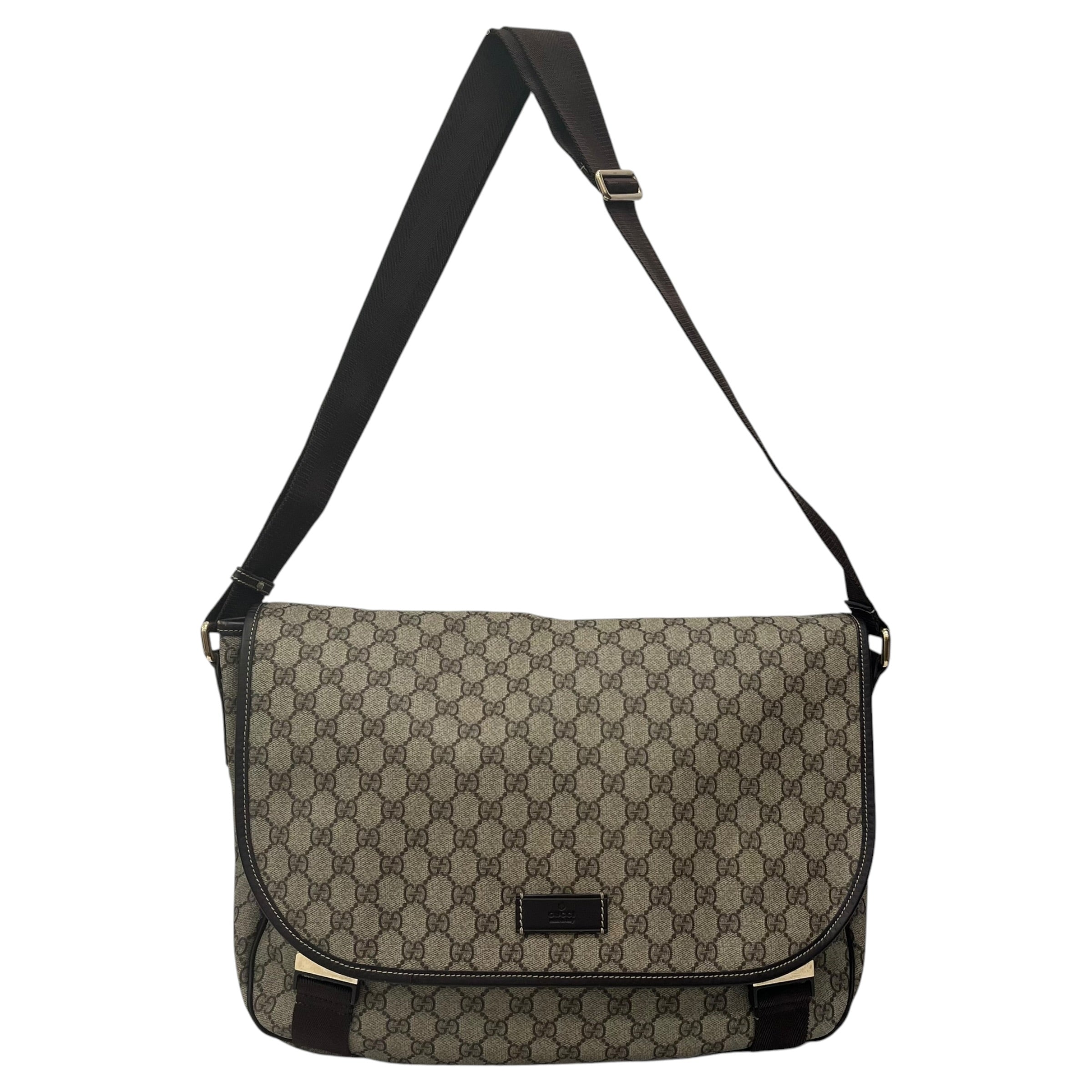 GUCCI/Bag/Camouflage/BEG/GG Supreme Messenger Bag view 1