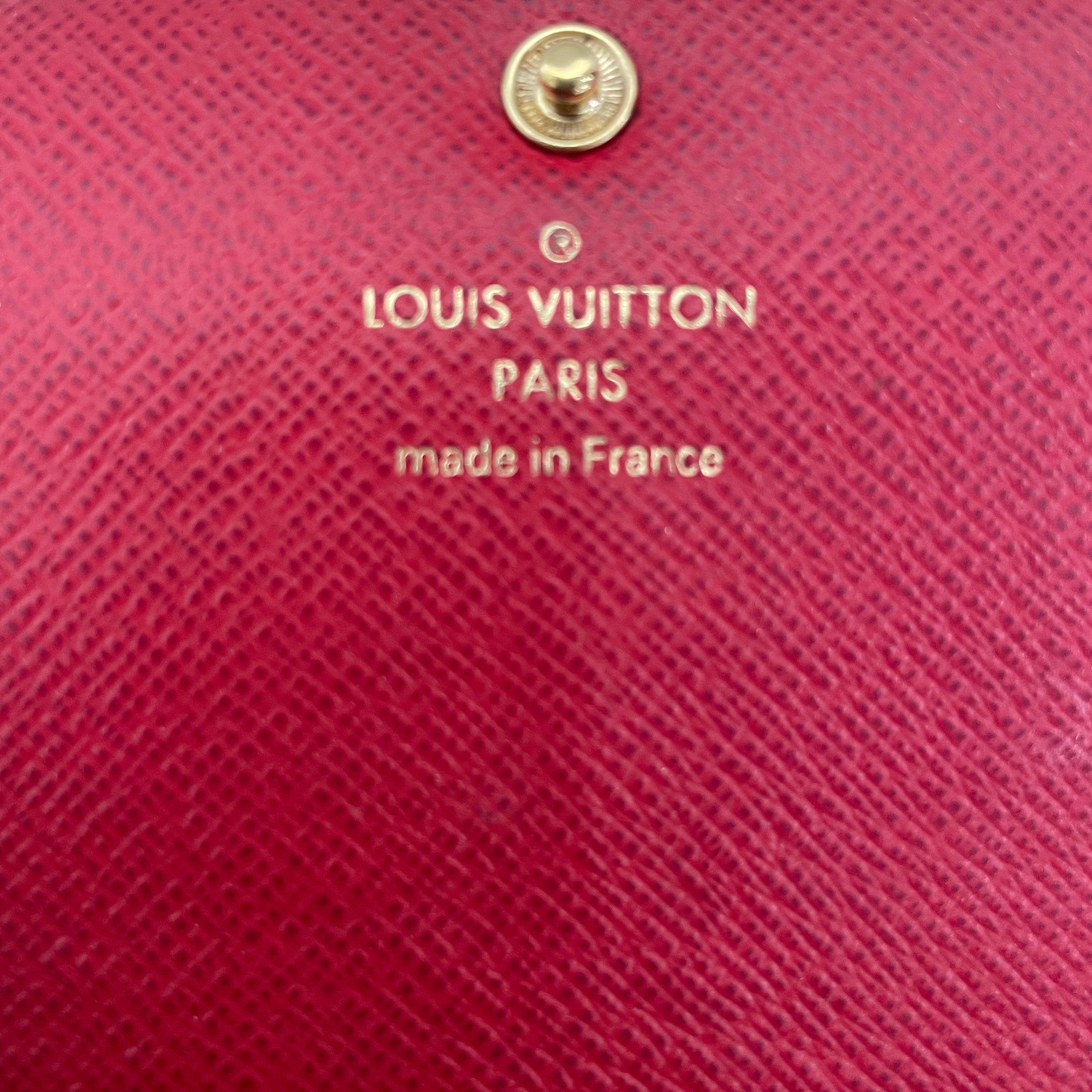 LOUIS VUITTON/Long Wallet/Leather/BRW/L's/ta0148 portefeuille view 4
