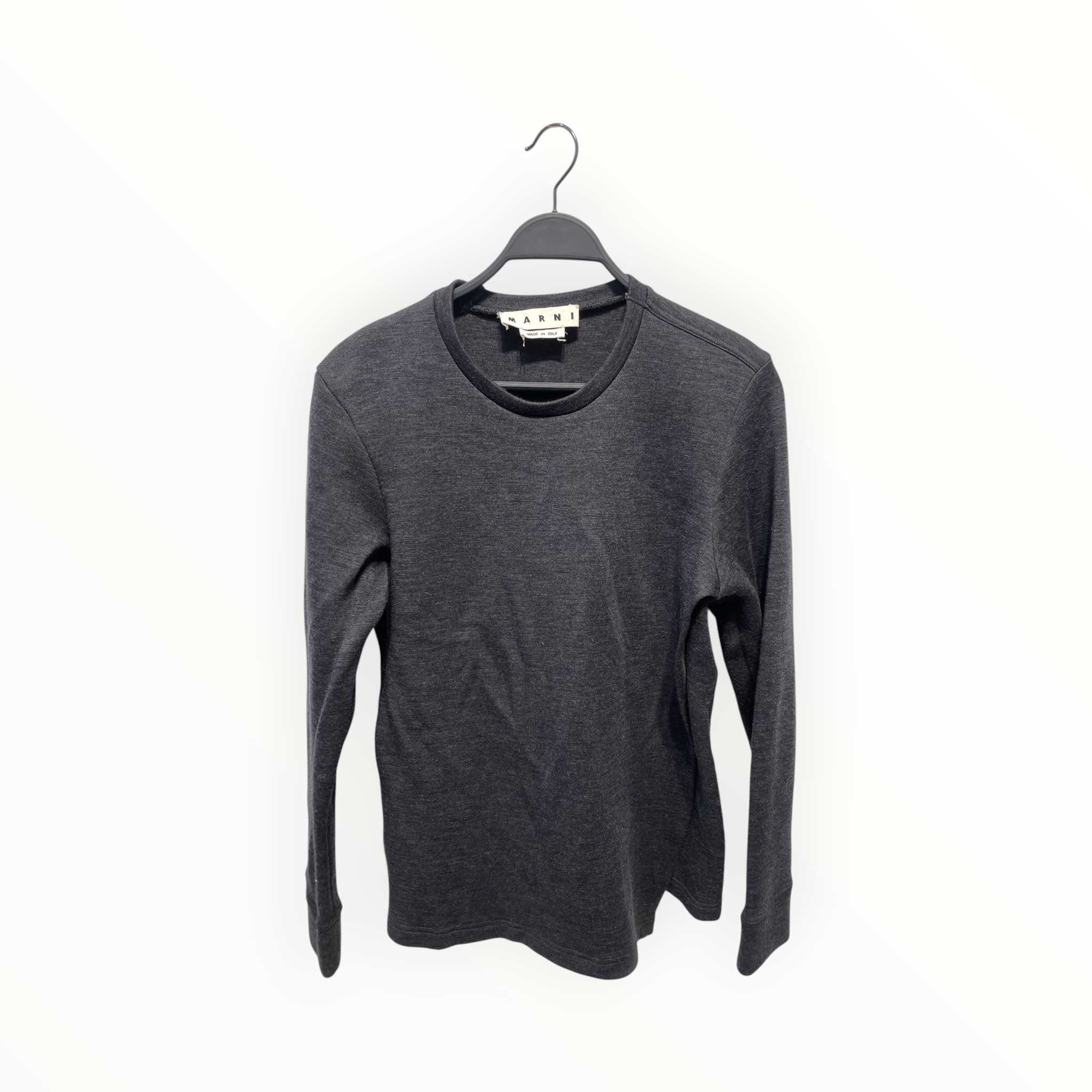 MARNI/Sweatshirt/48/Wool/GRY/ view 1