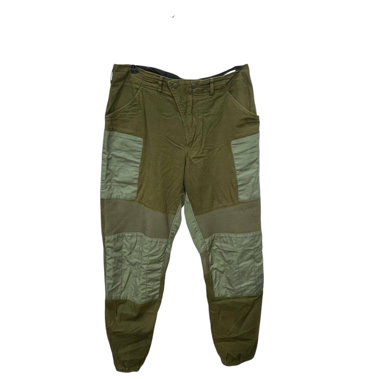 Engineered Garments/Pants/32/Cotton/GRN/PATCH WORK JOGGER OLI GRN view 1
