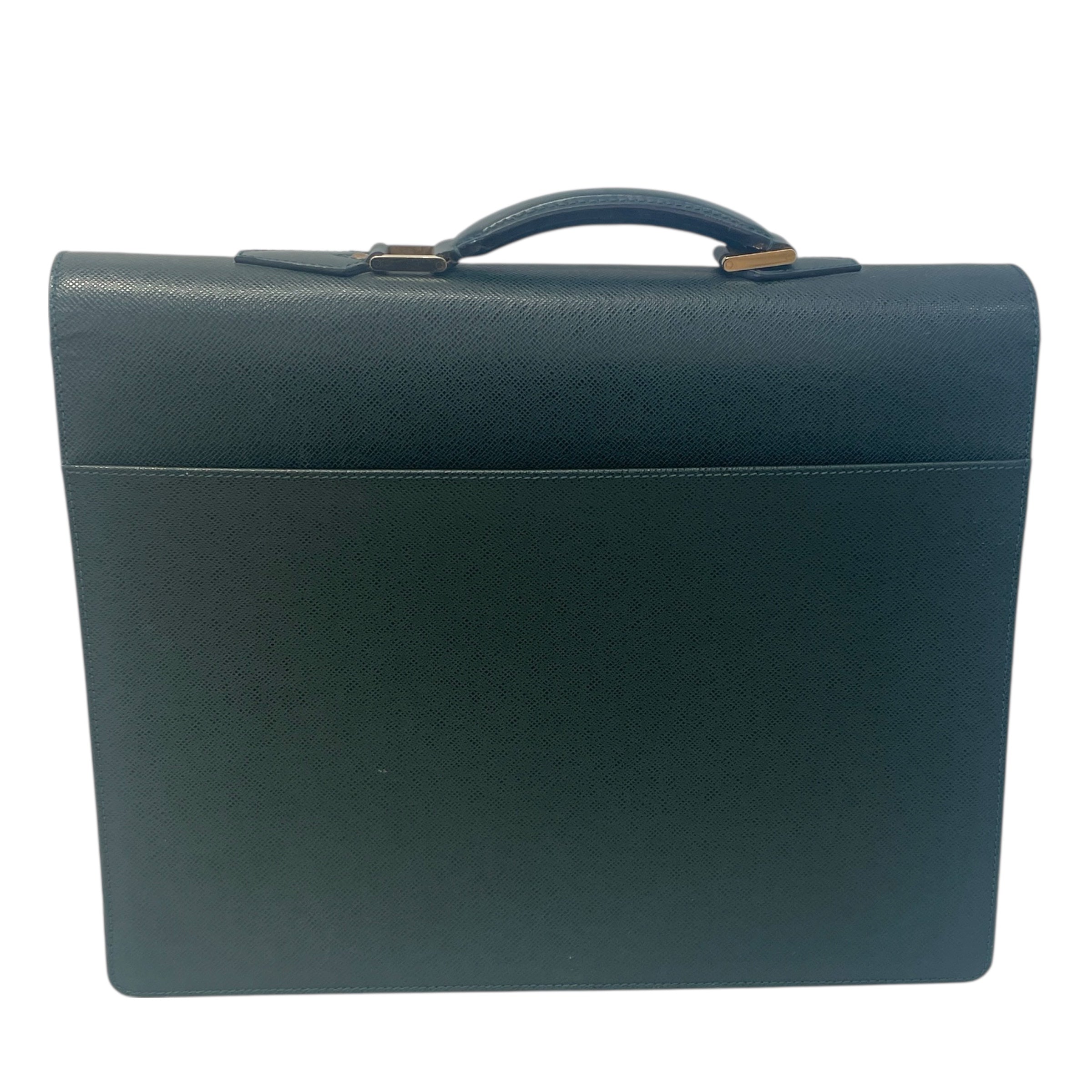 LOUIS VUITTON/Briefcase/Animal Pattern/Leather/GRN/Taiga 2010 view 2