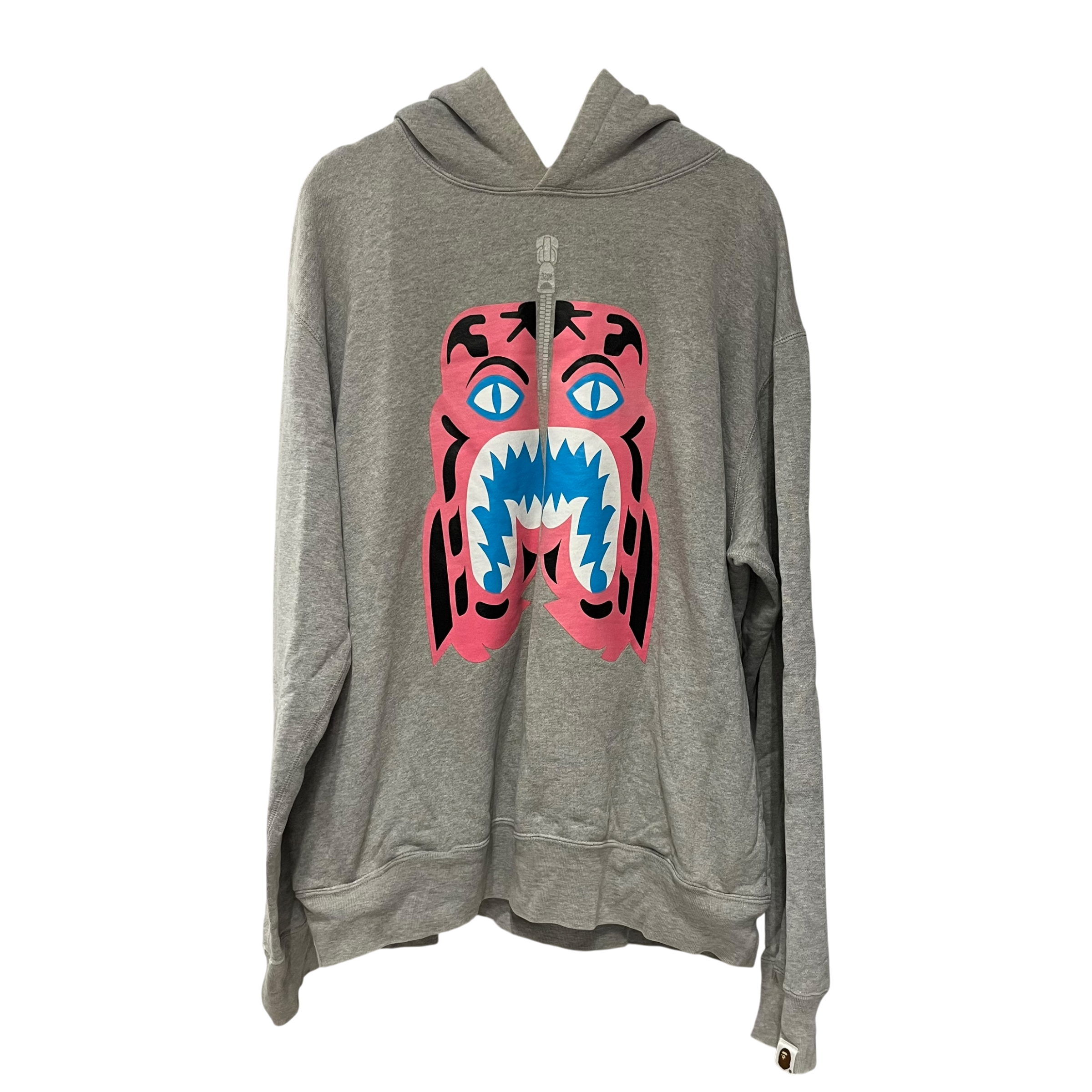 A BATHING APE/Hoodie/LL/Cotton/GRY/ view 1