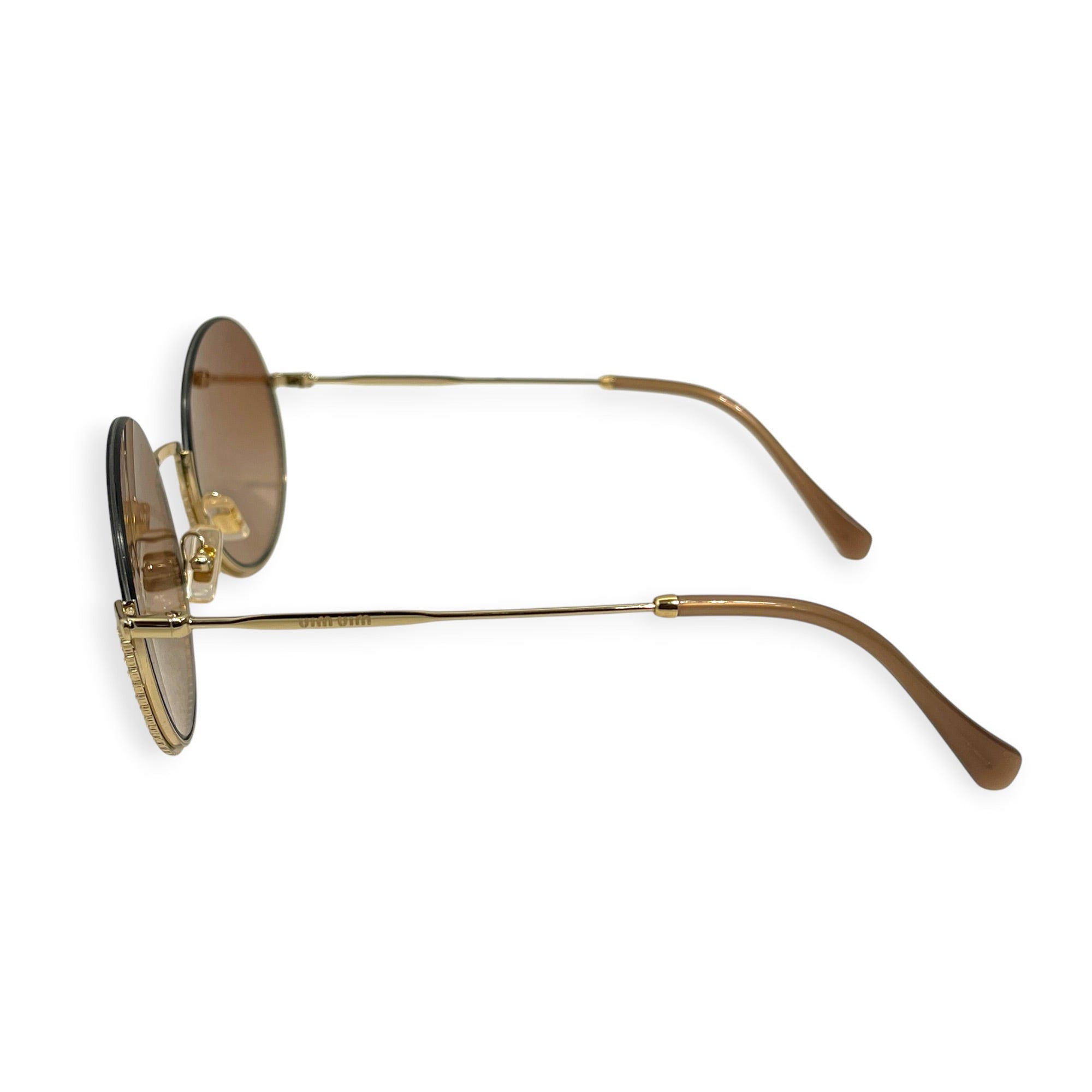MIU MIU/Sunglasses/Metal/GLD/L's/SMU69U view 2