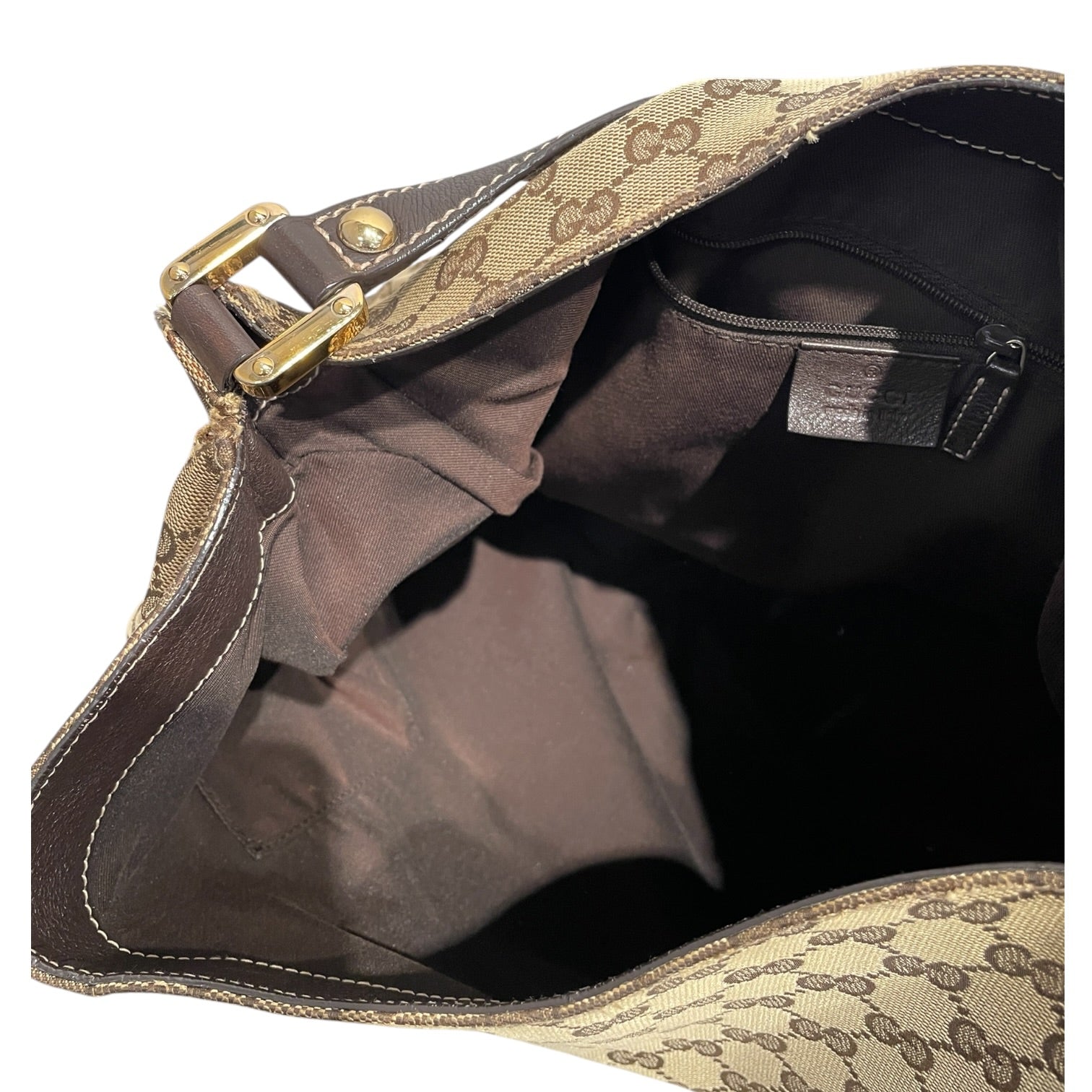 GUCCI/Hand Bag/Monogram/CML/EBONY GG view 4