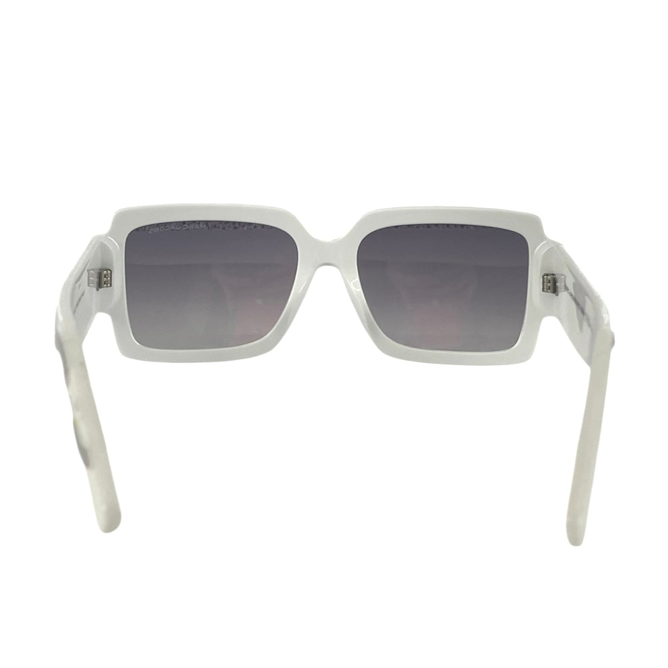 MARC JACOBS/Sunglasses/Plastic/WHT/Oval/MARC693/S HYMIC | MJ NAME SIDE view 2