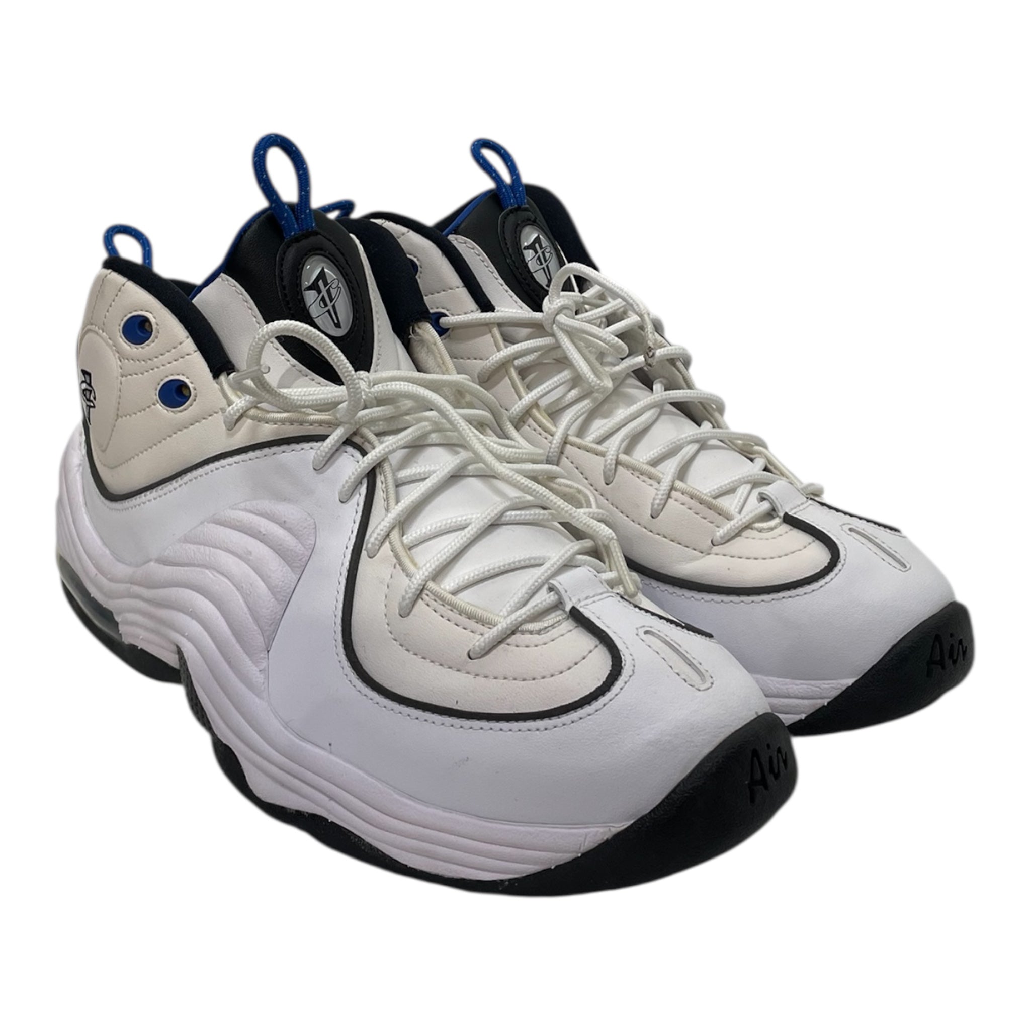 NIKE/Hi-Sneakers/US 11.5/WHT/air penny 2 atlantic blue view 1