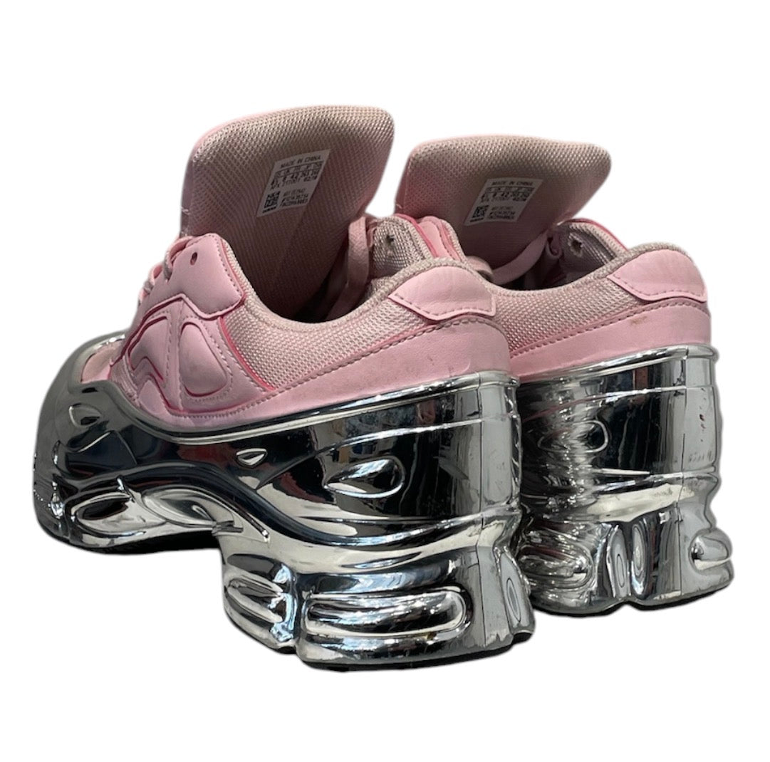 RAF SIMONS/adidas/Low-Sneakers/US 8.5/PNK/OZWEEGO PNK & SLV view 2