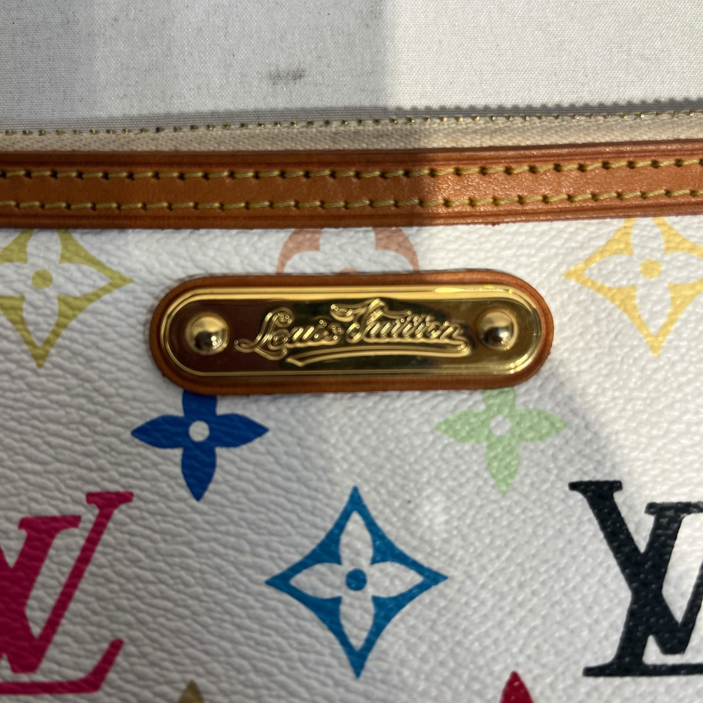 LOUIS VUITTON/Bag/Monogram/Leather/MLT/Murakami Pochette  Milla MM view 5