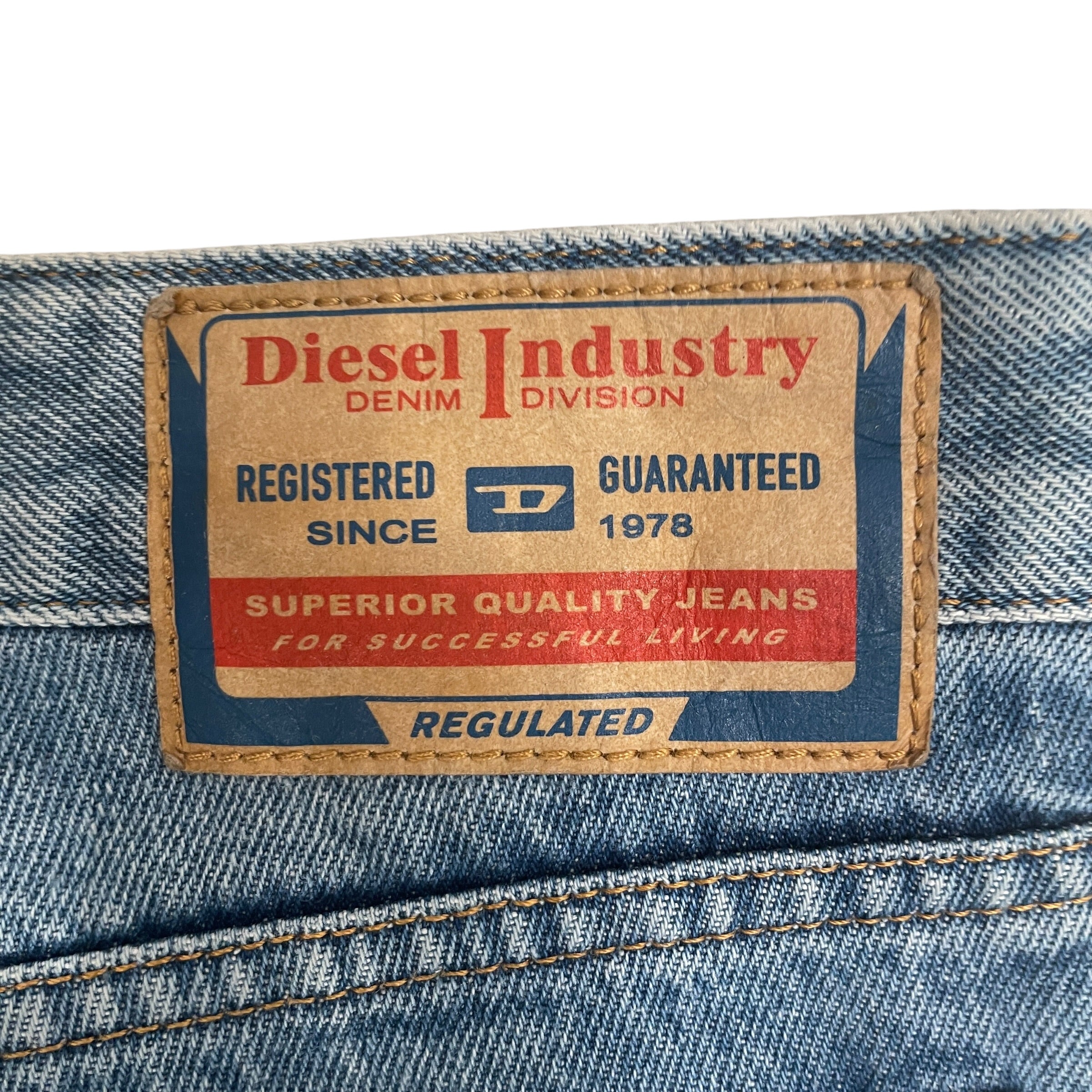 DIESEL/Bootcut Pants/26/Cotton/BLU/1969 5 POCKETS view 3