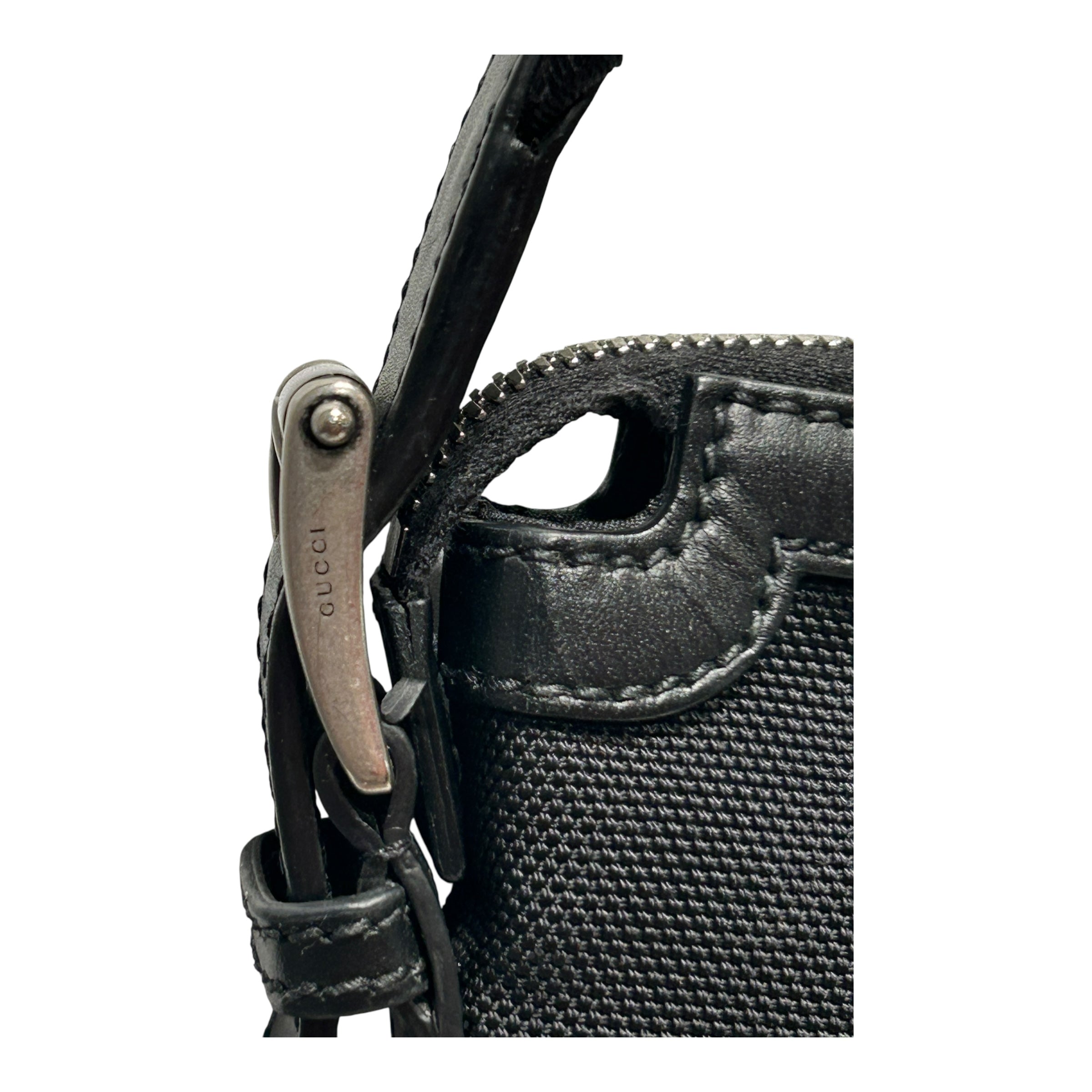 GUCCI/Cross Body Bag/BLK/CLASSIC CROSSBODY STRIPE view 4