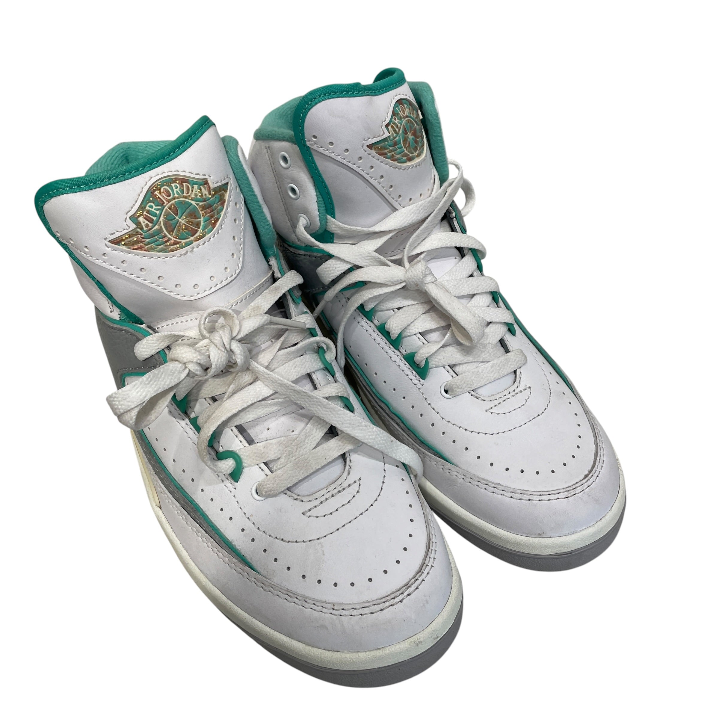 NIKE/Hi-Sneakers/US 7.5/Polyester/MLT/JORDAN CRYSTAL MINT RETRO 2 view 1