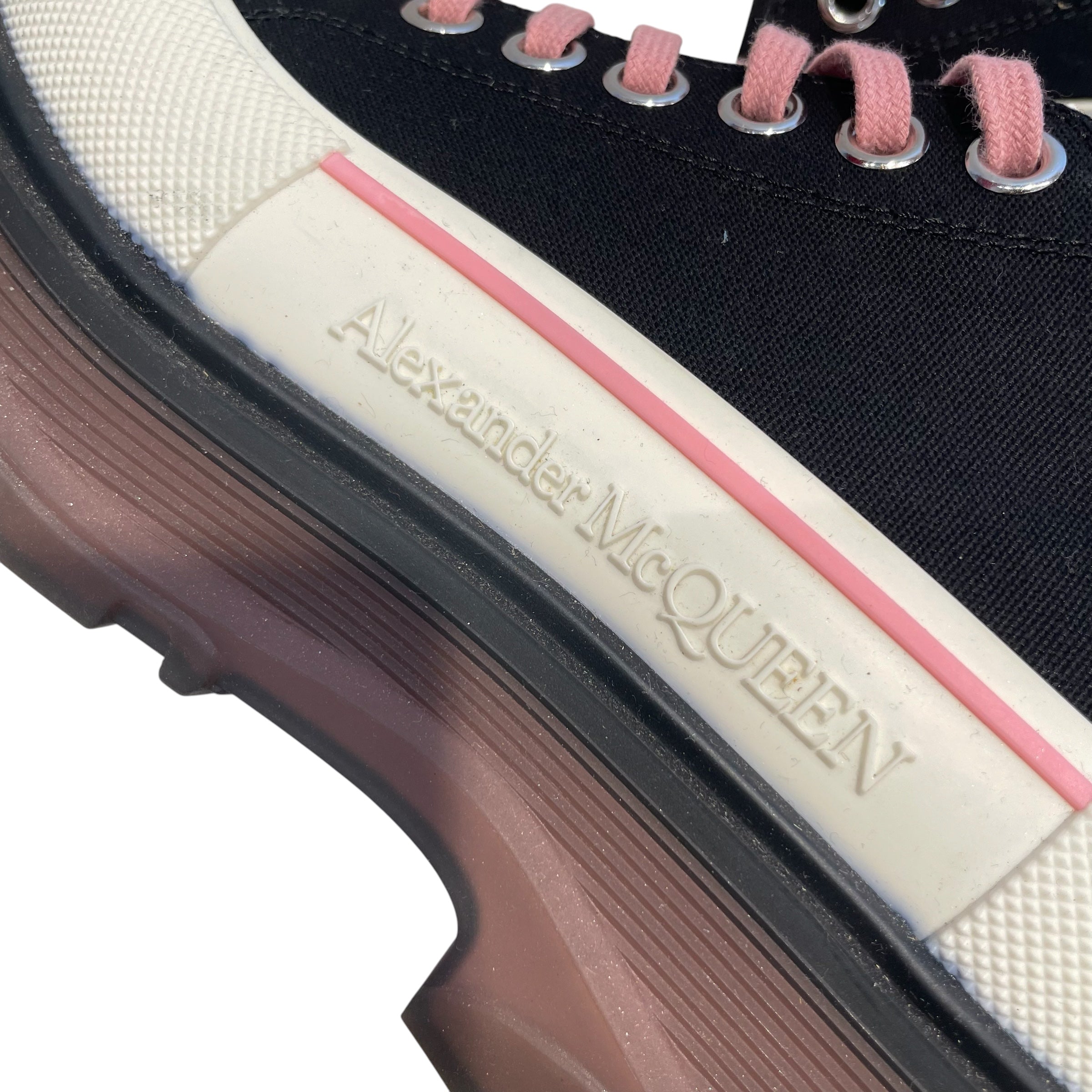 Alexander McQueen/Low-Sneakers/EU 43/BLK/CONVERSE/PLATFORM view 3