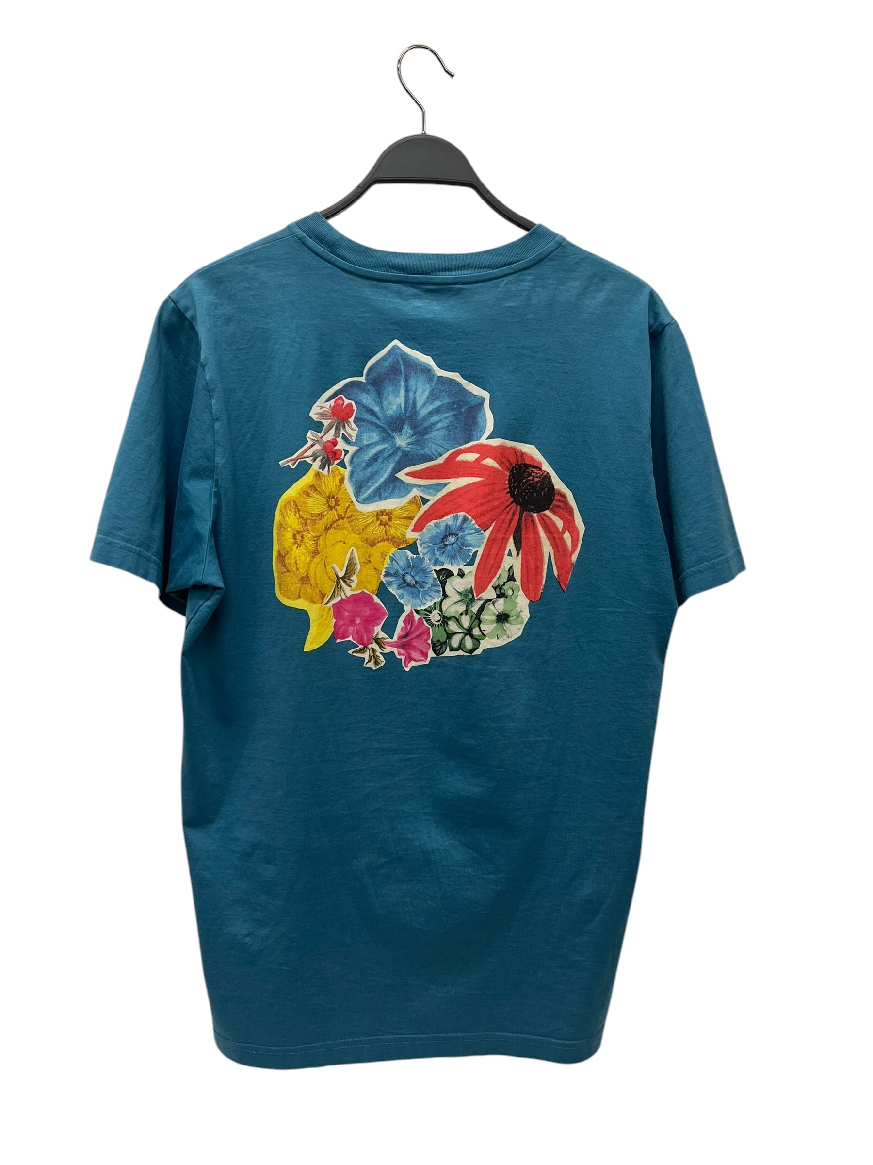 MARNI/T-Shirt/XL/Cotton/BLU/COLLAR HAND STITCH FLORAL view 2