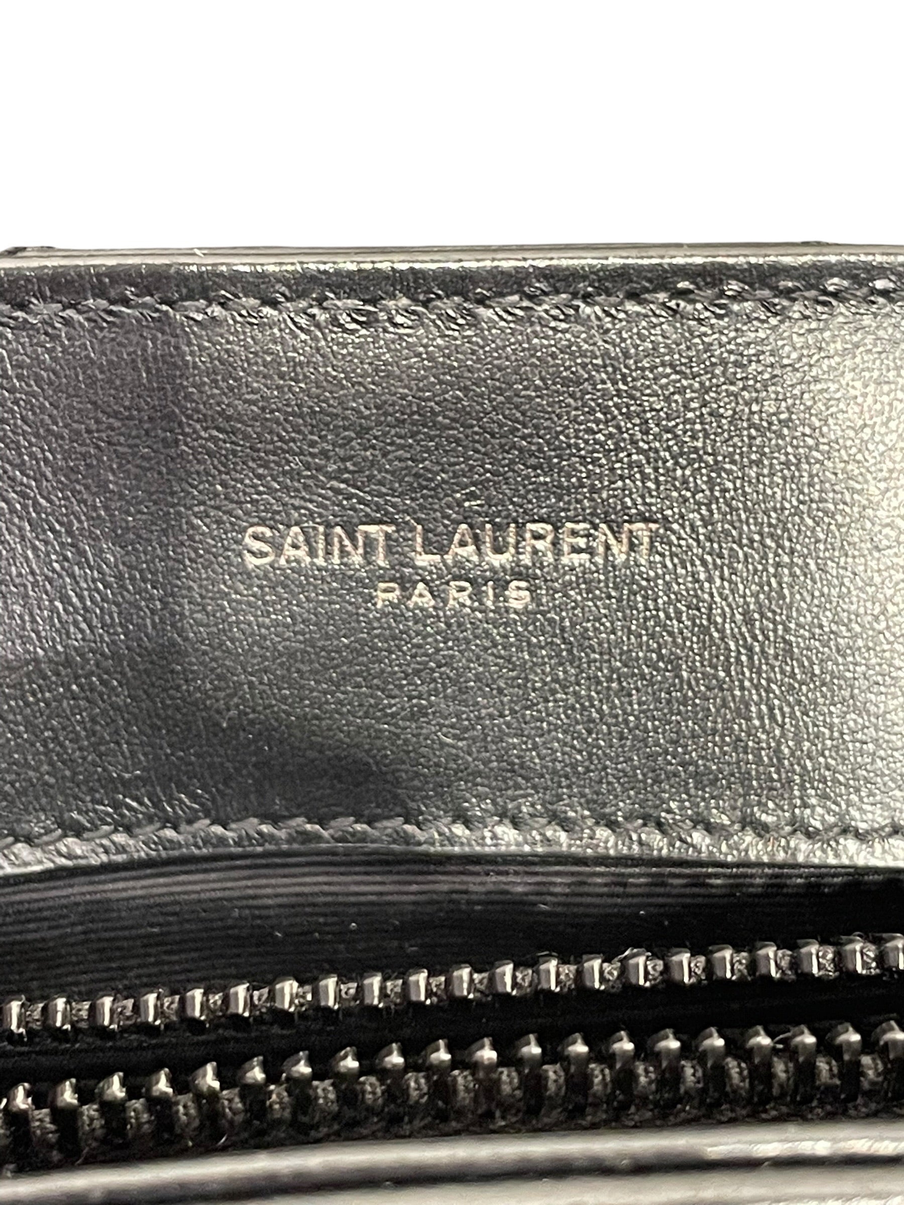 SAINT LAURENT/Cross Body Bag/Leather/BLK/MAL494699 view 3