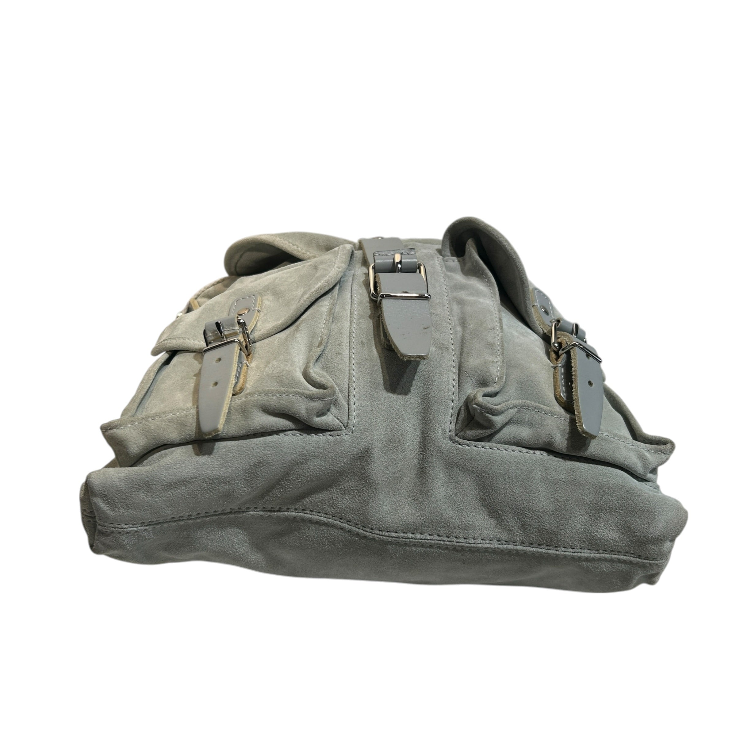 BALENCIAGA/Bag/Suede/GRY/Cargo Pockets view 3