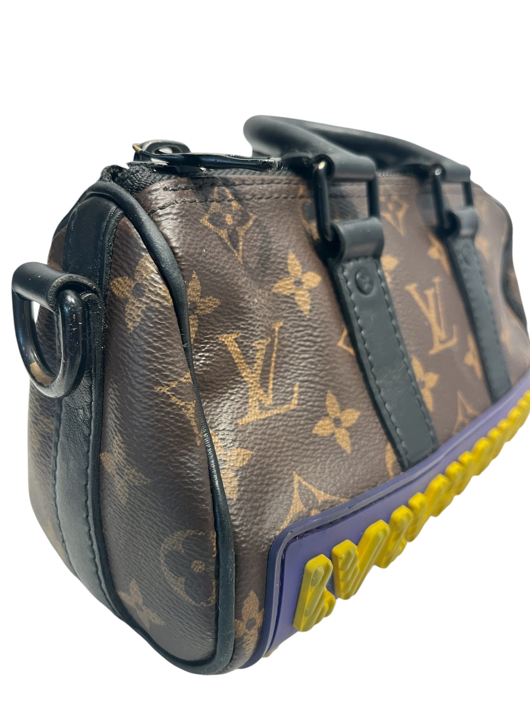LOUIS VUITTON/Hand Bag/Leather/BRW/RUBBERKEEPALLXS view 5