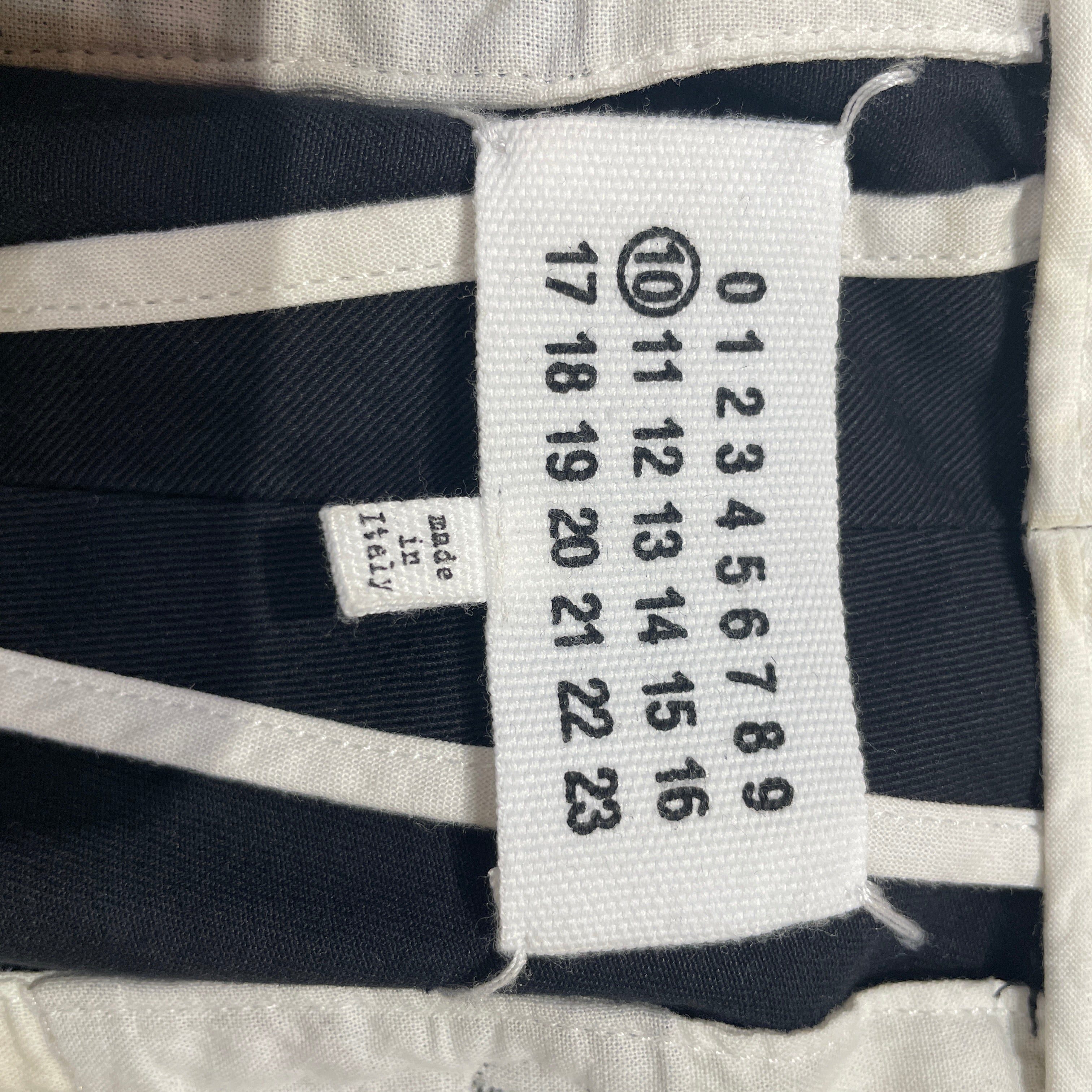 Maison Martin Margiela/Slacks/48/Cotton/BLK/ view 3
