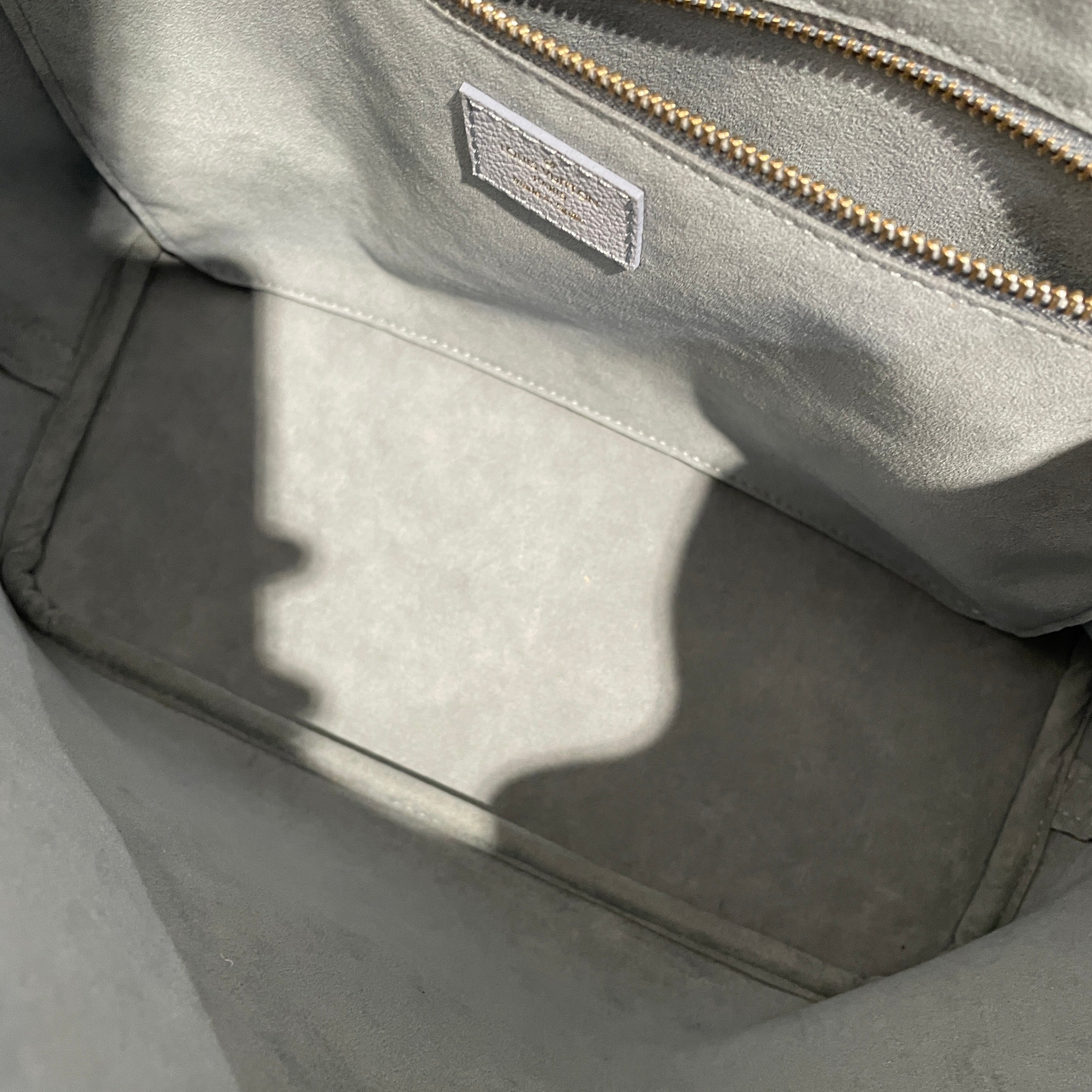 LOUIS VUITTON/Hand Bag/Monogram/Leather/BLU/NEVERFULL view 4