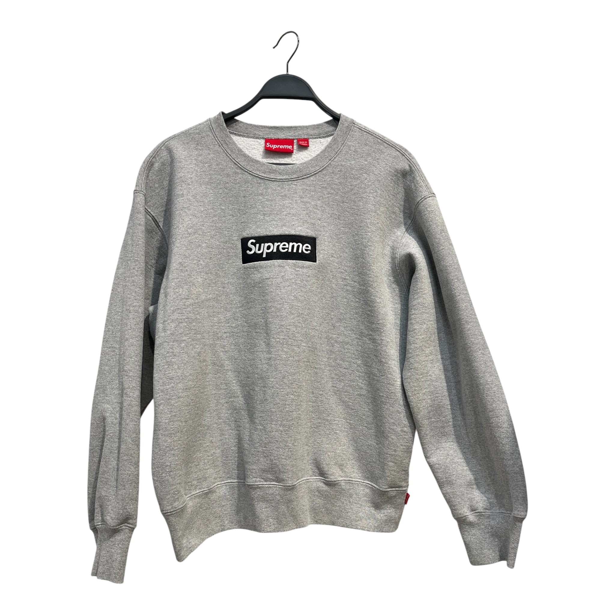 Supreme/Sweatshirt/M/Cotton/GRY/BOX LOGO BLK FW2022 view 1