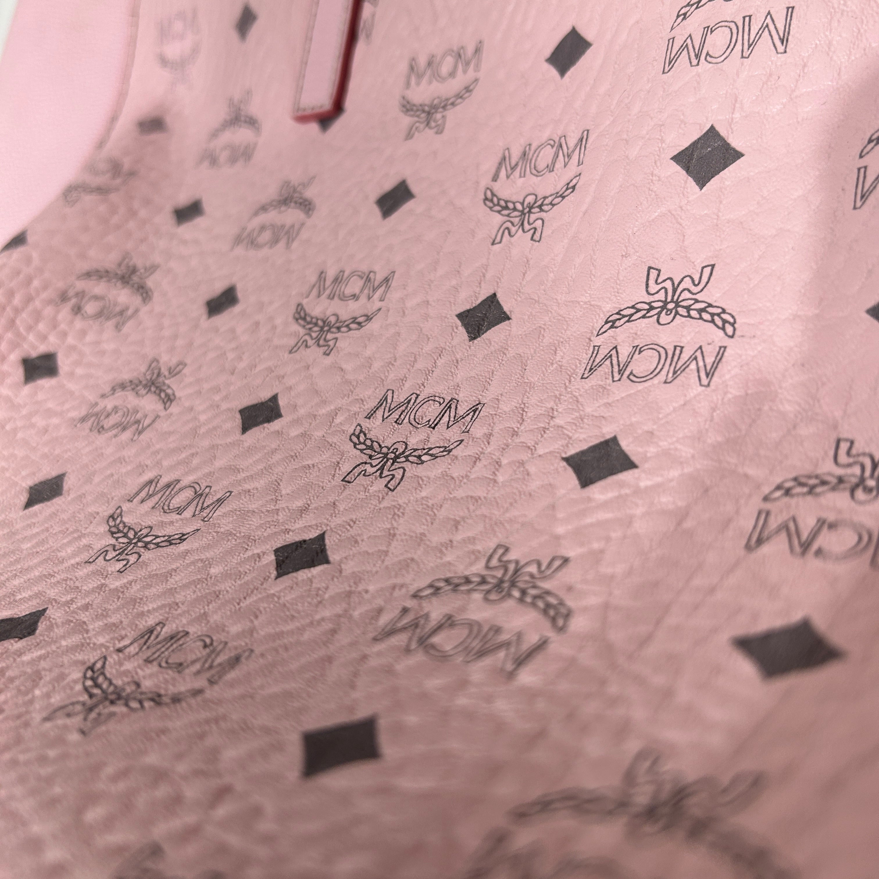 MCM/Tote Bag/Monogram/Leather/PNK/ view 6