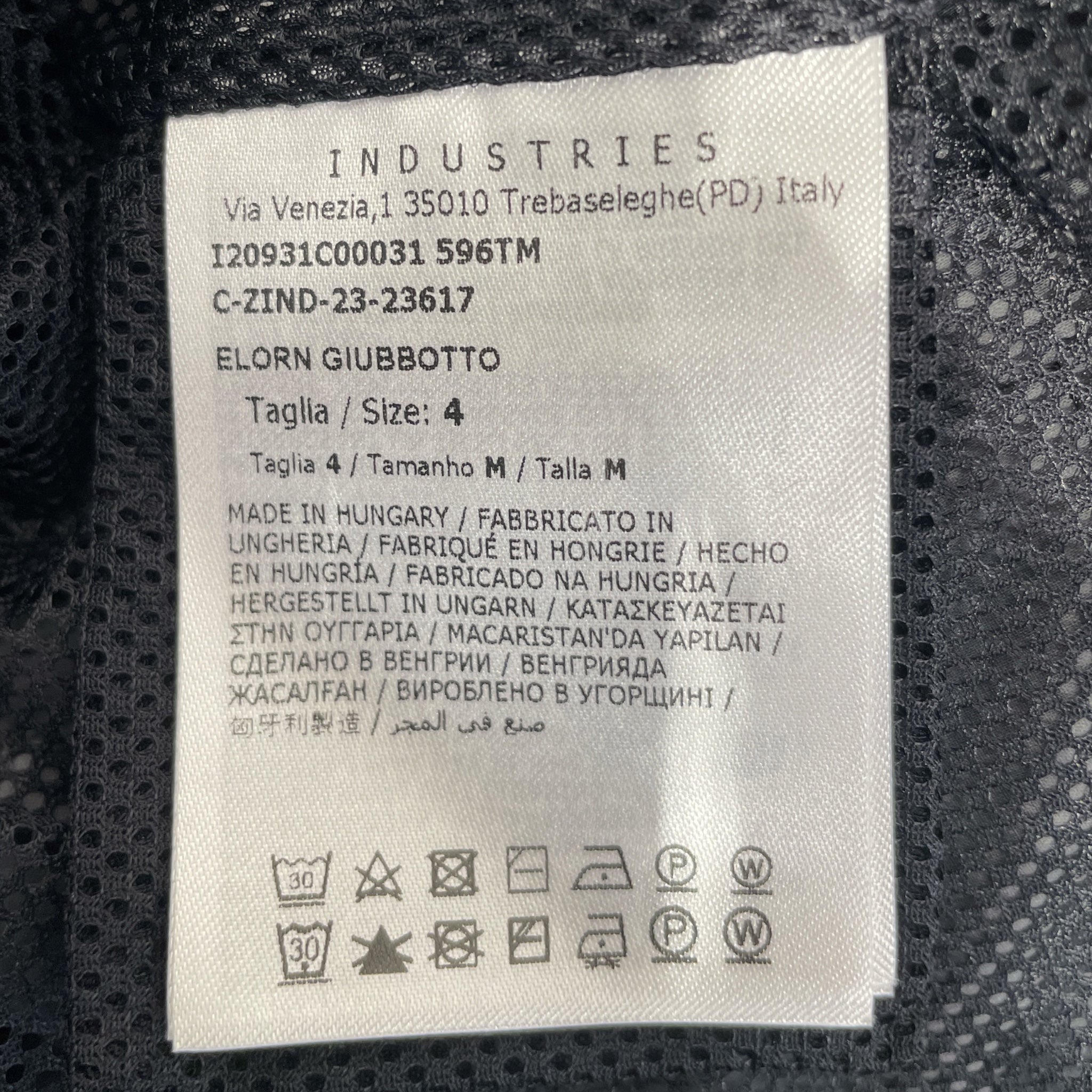 MONCLER/Coat/4/BLK/ELORN LONG PARKA COAT view 4